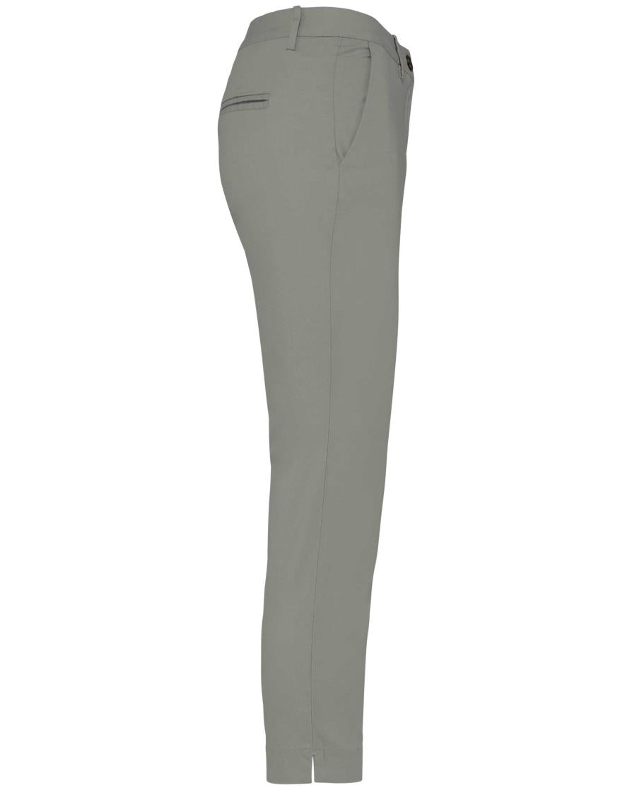 Ecologische enkellange chinobroek dames