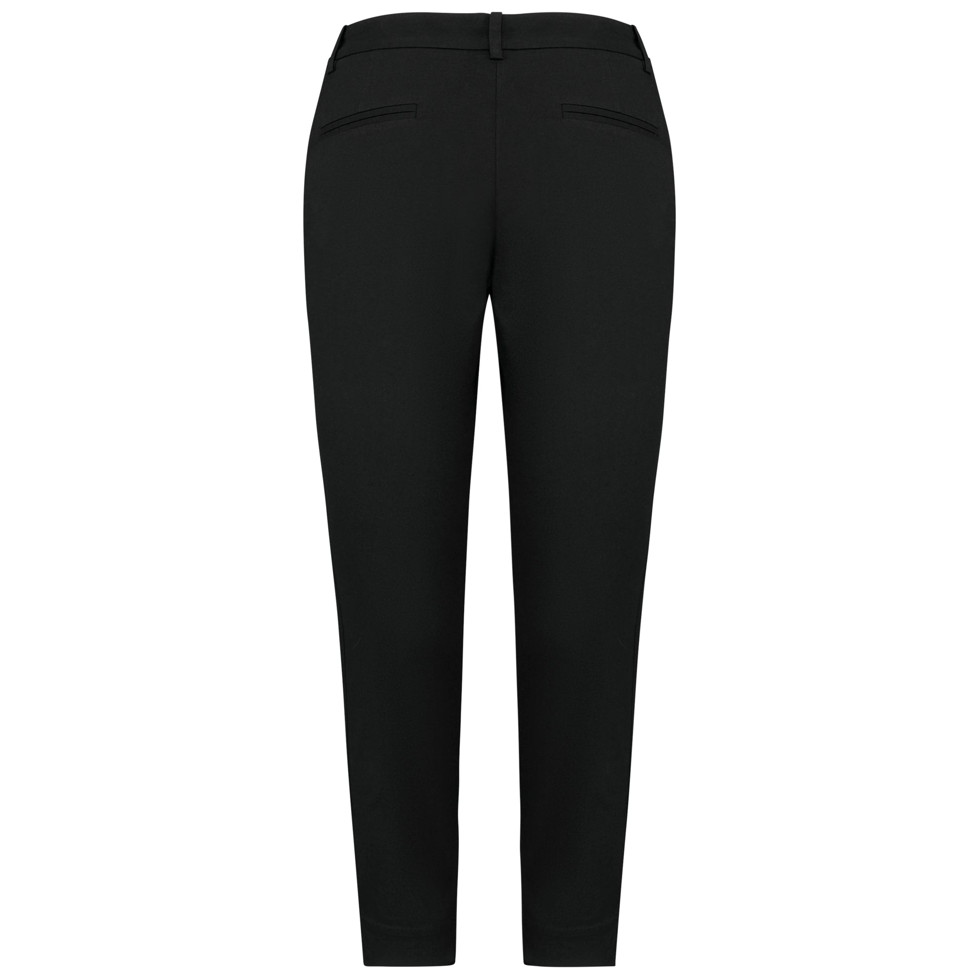 Ecologische enkellange chinobroek dames