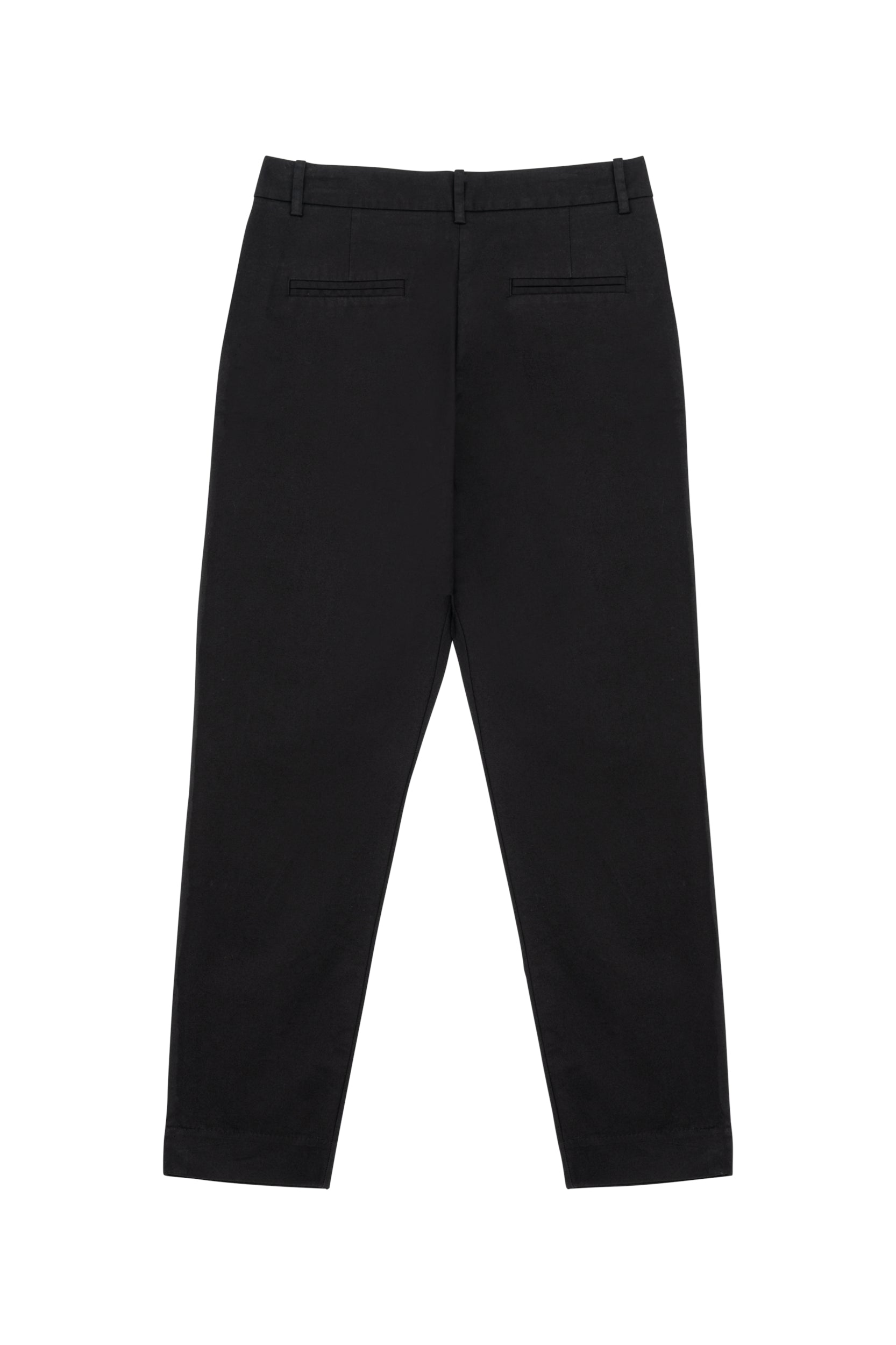 Ecologische enkellange chinobroek dames