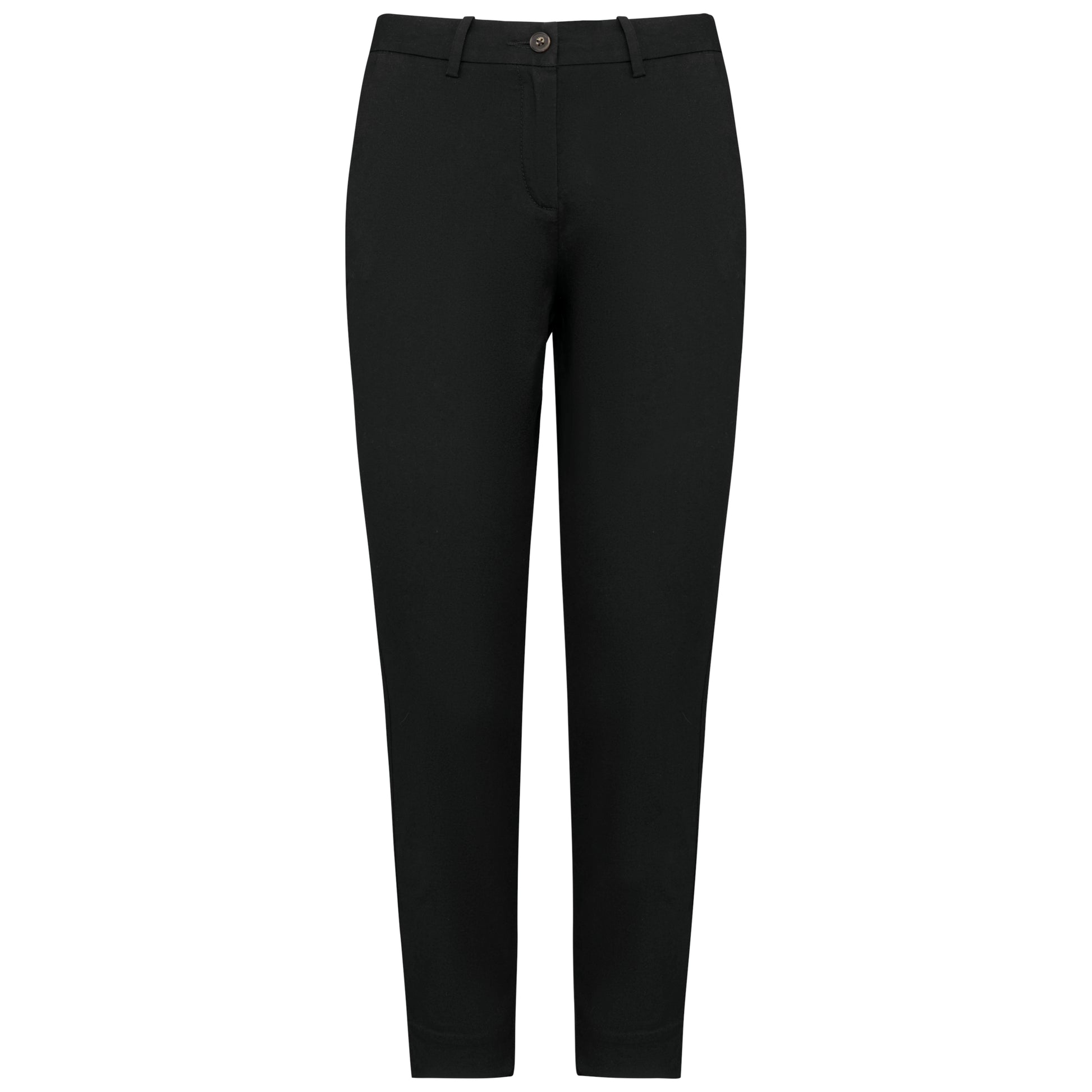 Ecologische enkellange chinobroek dames