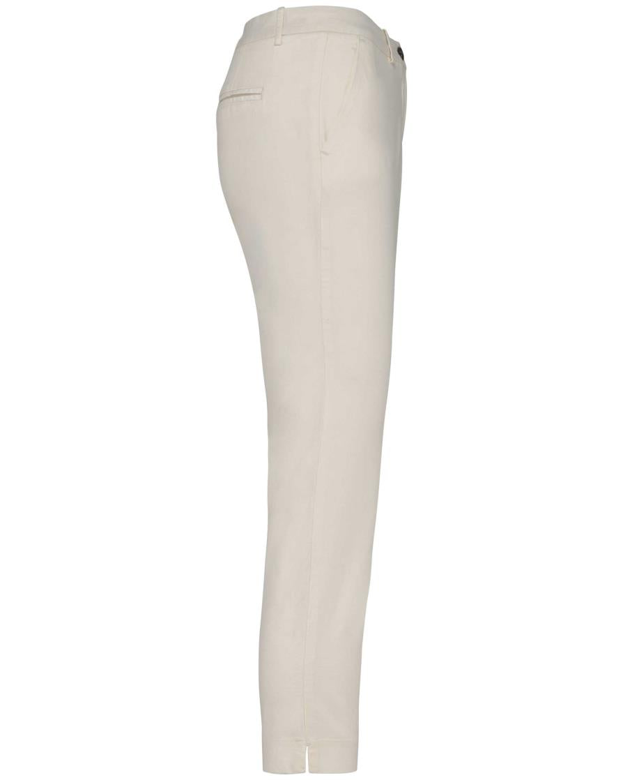 Ecologische enkellange chinobroek dames