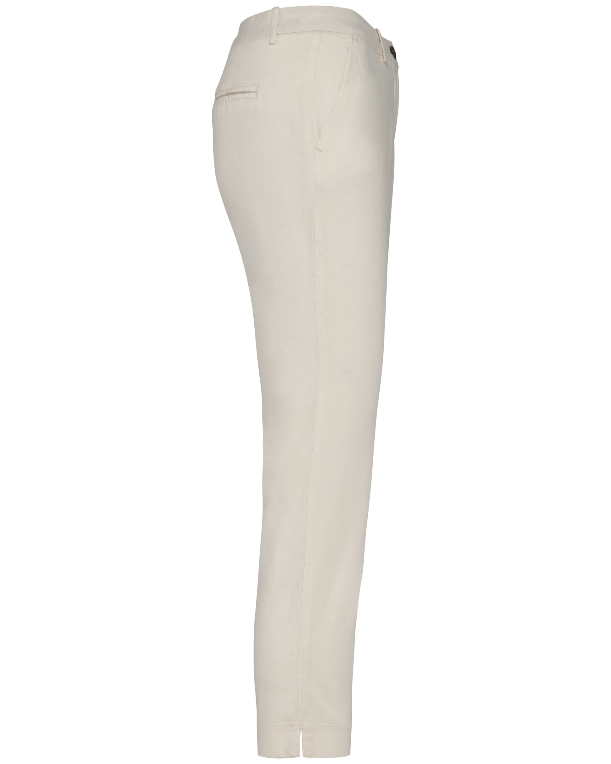 Ecologische enkellange chinobroek dames