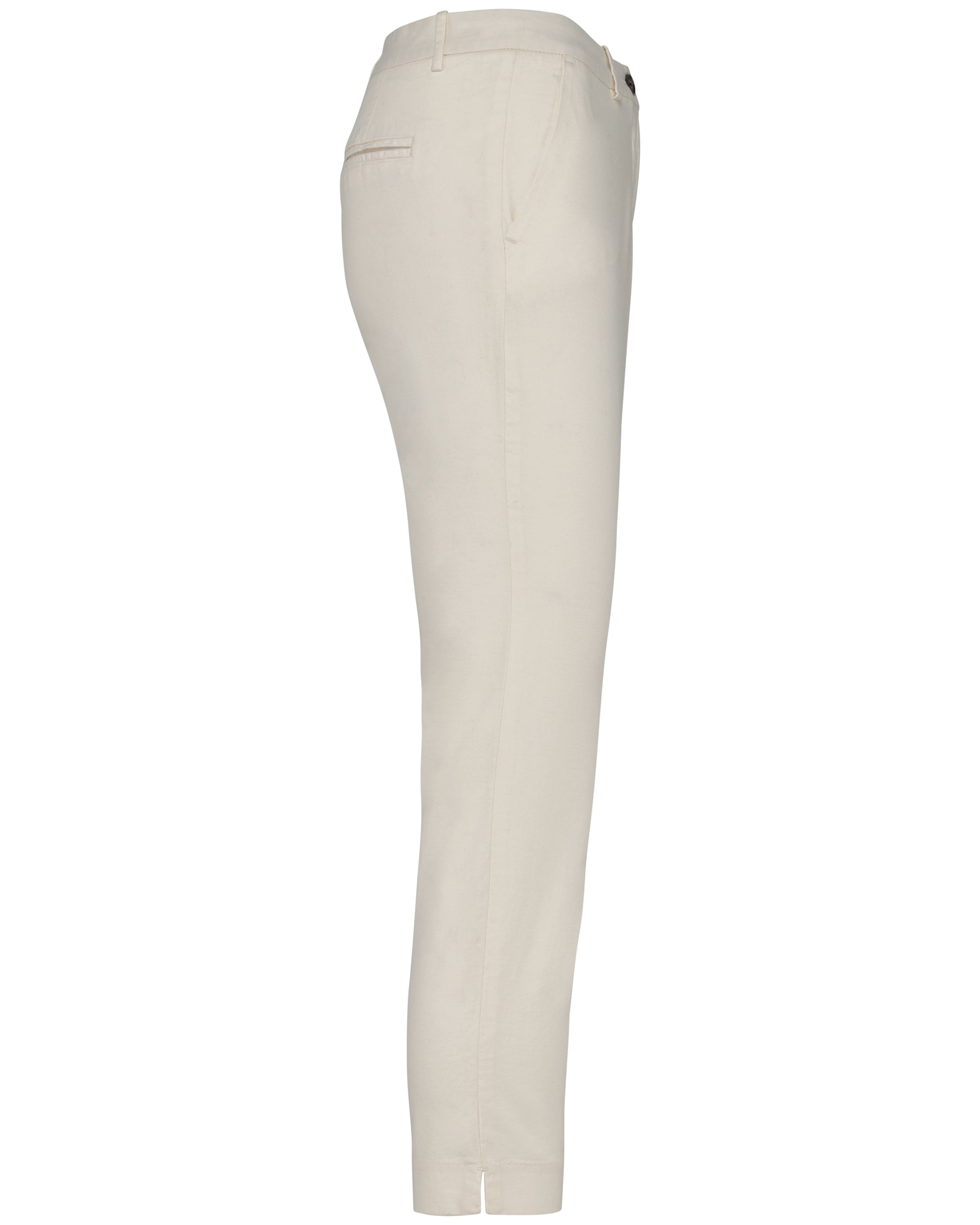 Ecologische enkellange chinobroek dames