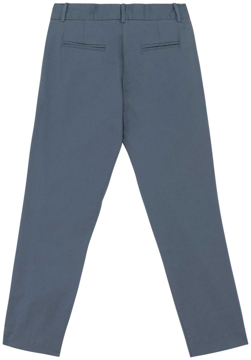 Ecologische enkellange chinobroek dames