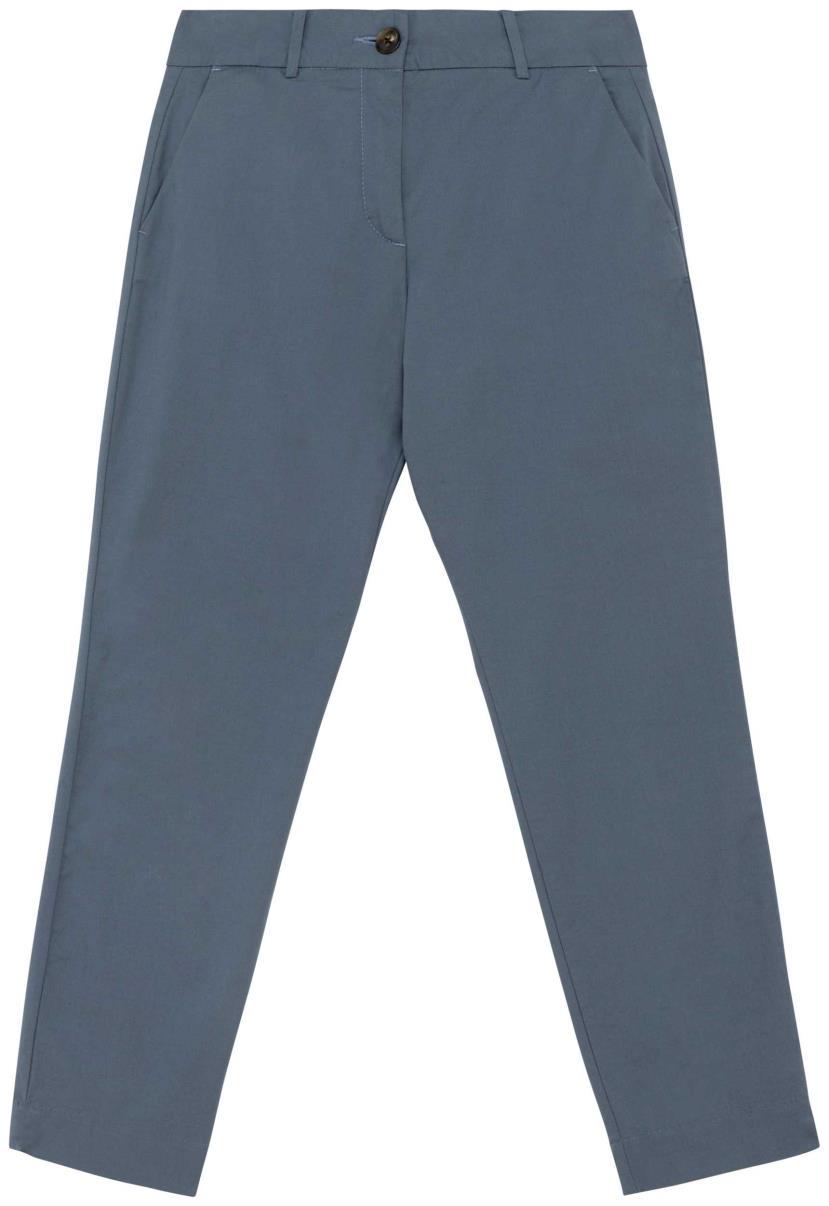 Ecologische enkellange chinobroek dames