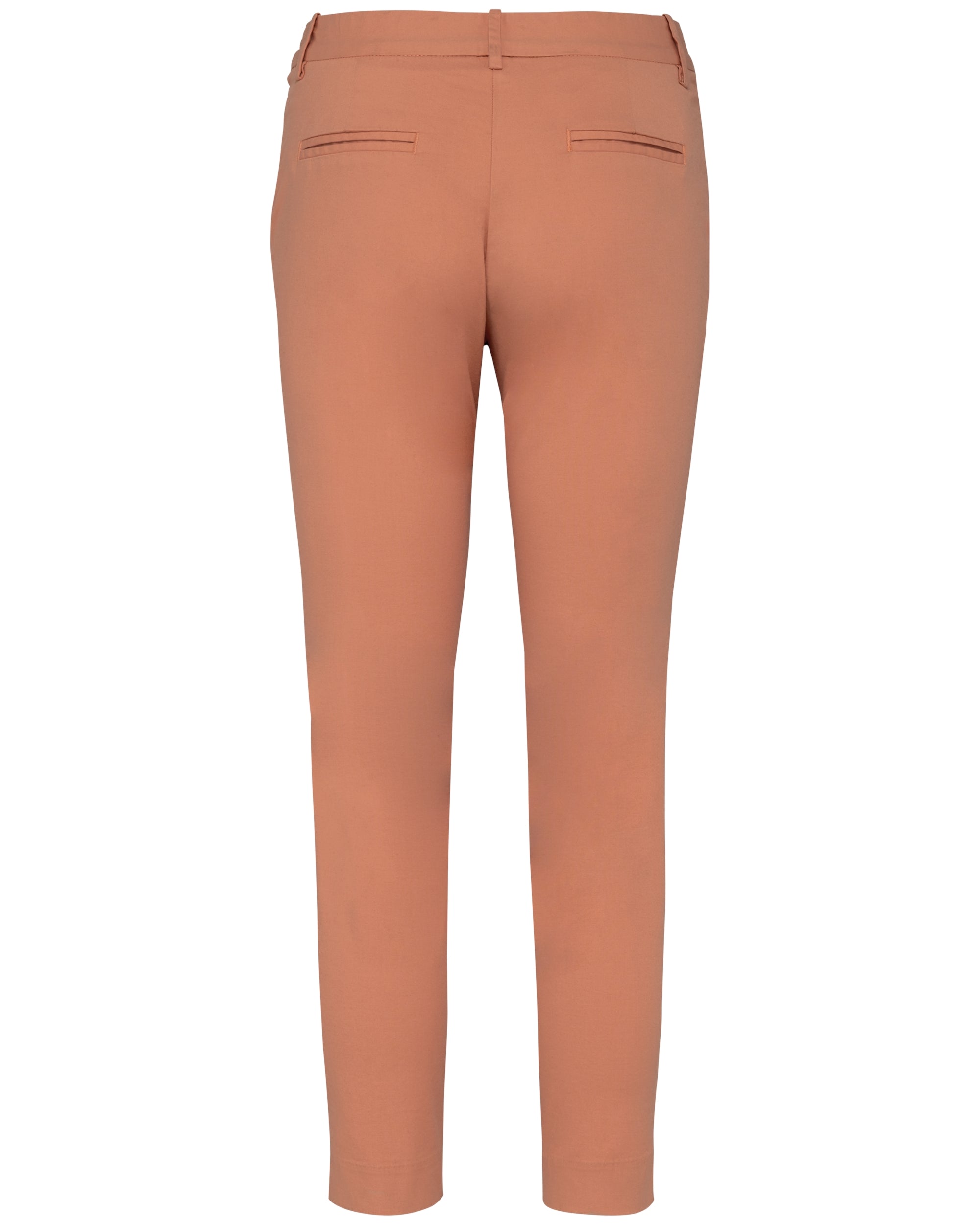 Ecologische enkellange chinobroek dames