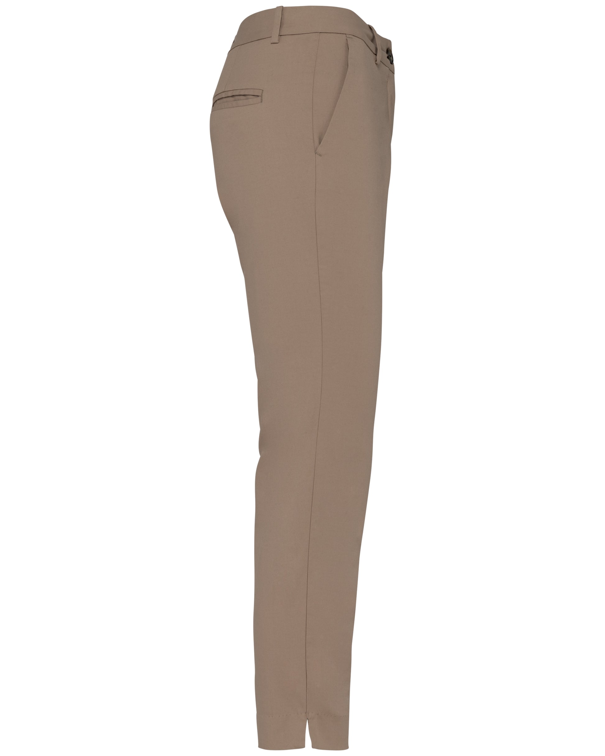 Ecologische enkellange chinobroek dames