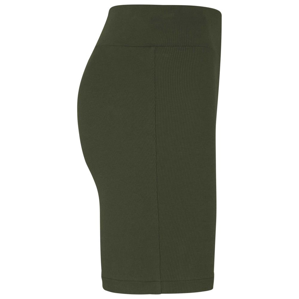 Ecologische geribde damesshort