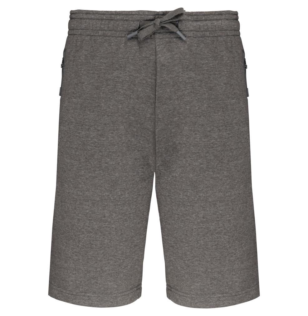 Multisport-bermuda van fleece volwassene