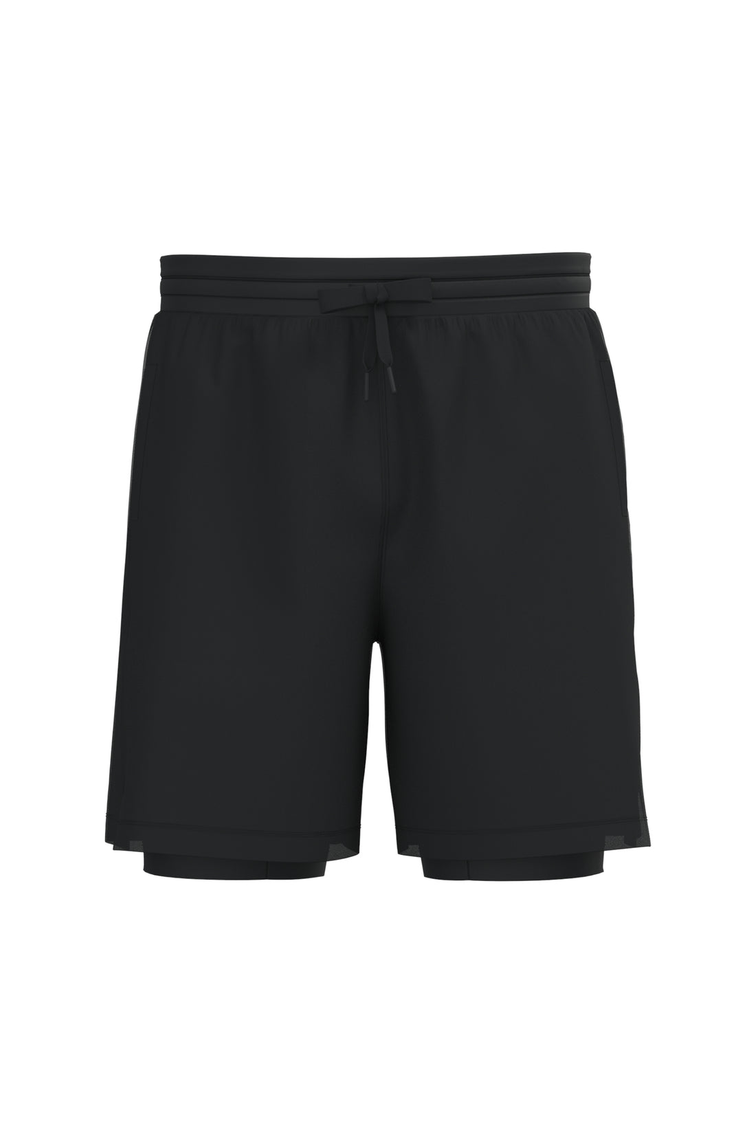 2-in-1 duurzame shorty met ingewerkte ondershort