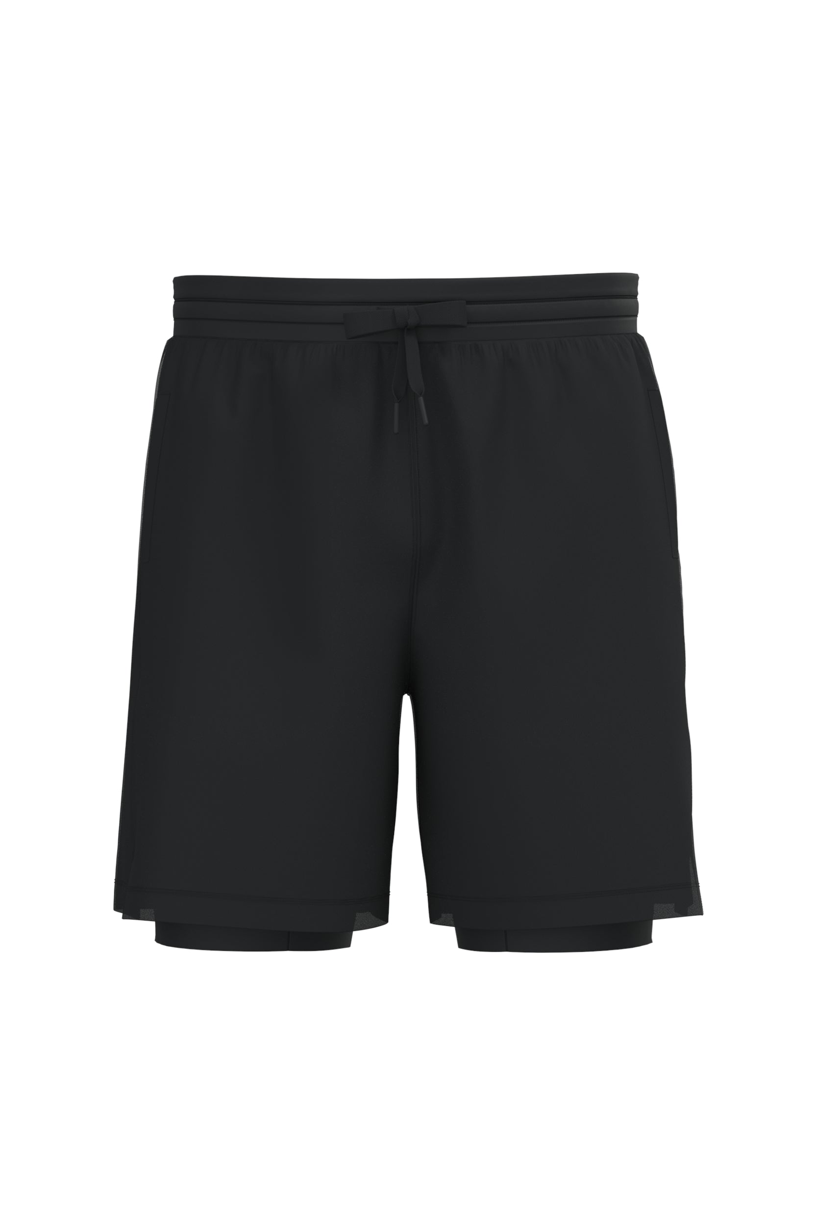 2-in-1 duurzame shorty met ingewerkte ondershort