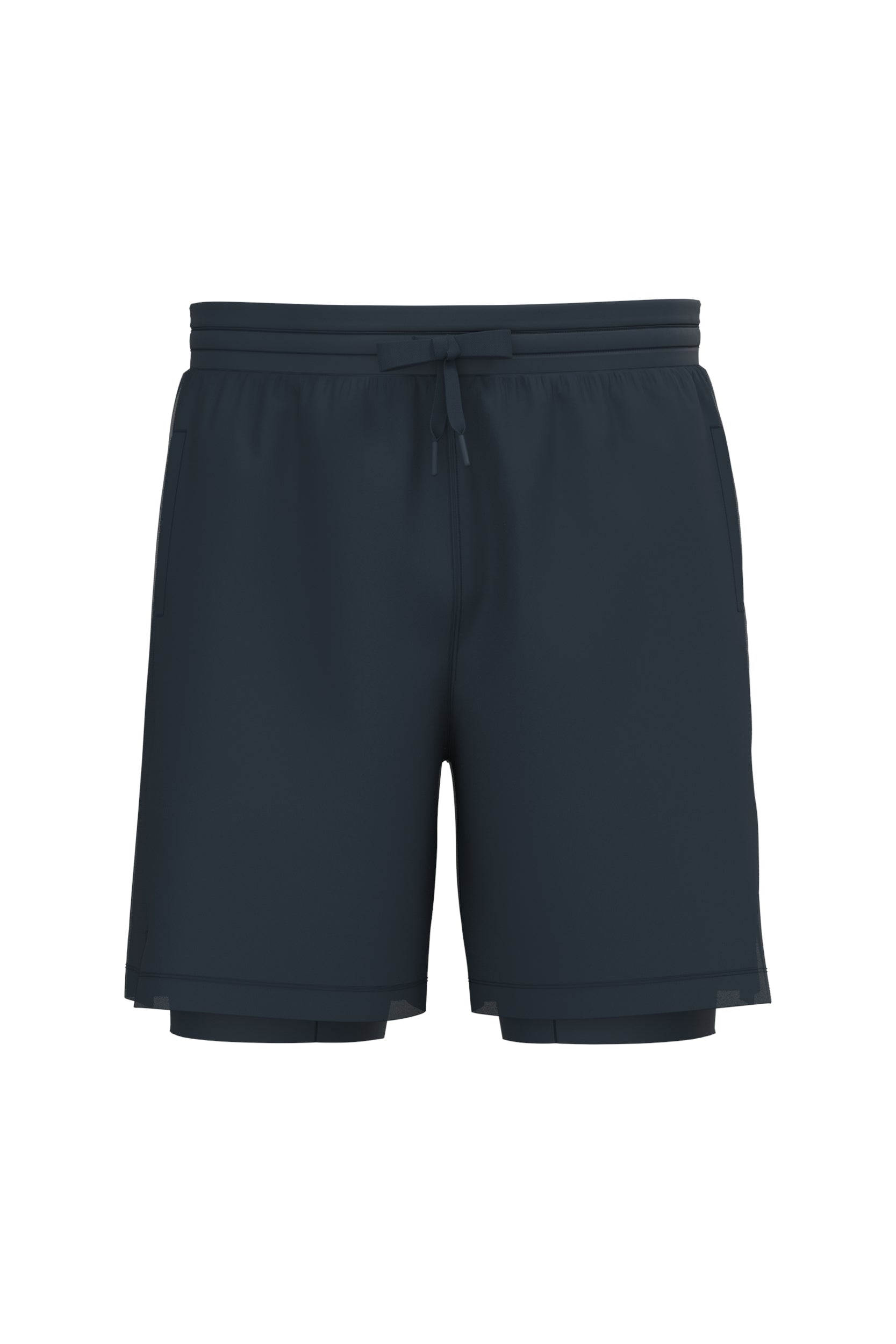 2-in-1 duurzame shorty met ingewerkte ondershort