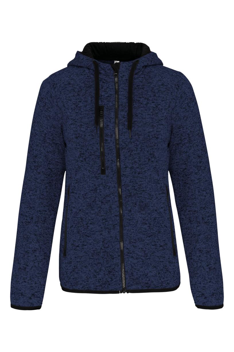 Heather damesvest met capuchon