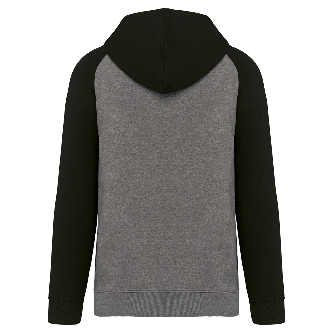 Tweekleurige sweater met capuchon kids