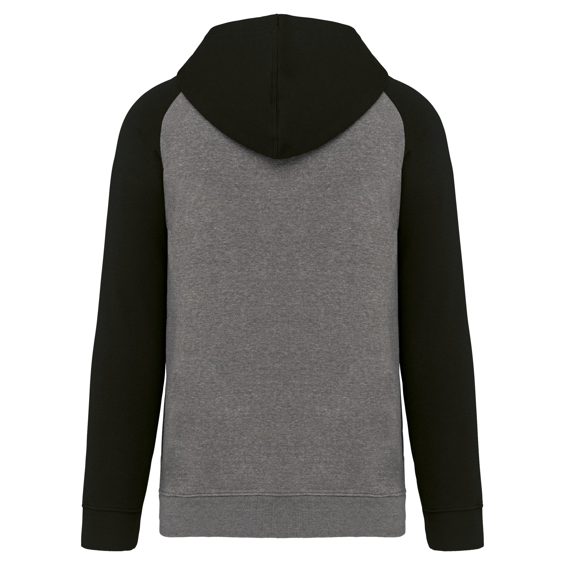 Tweekleurige sweater met capuchon kids