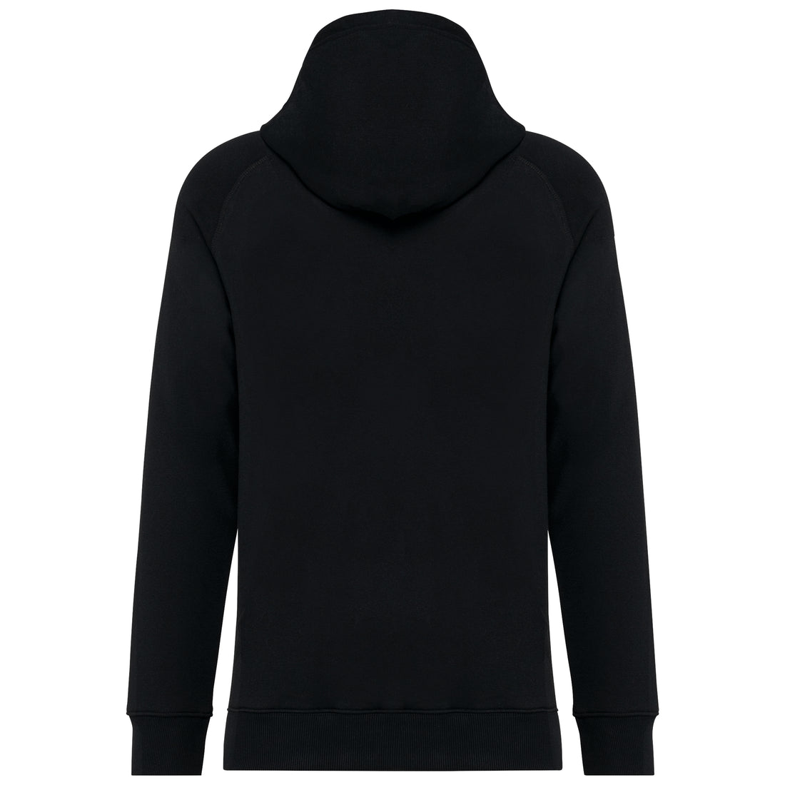 Unisex zipped fleece hoodie