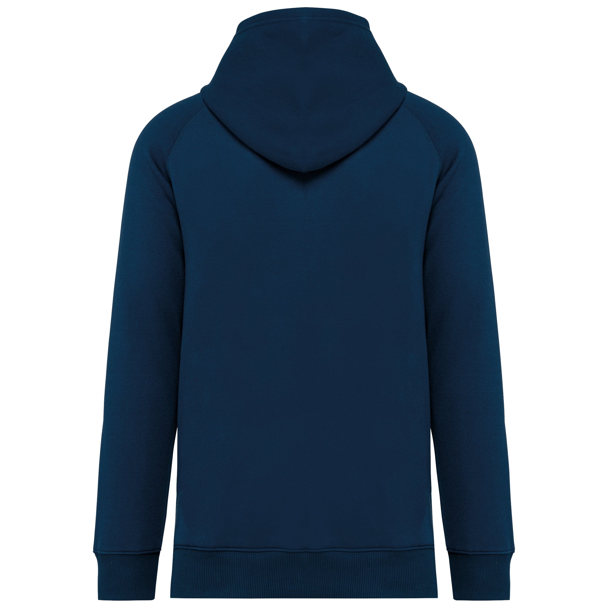 Unisex zipped fleece hoodie