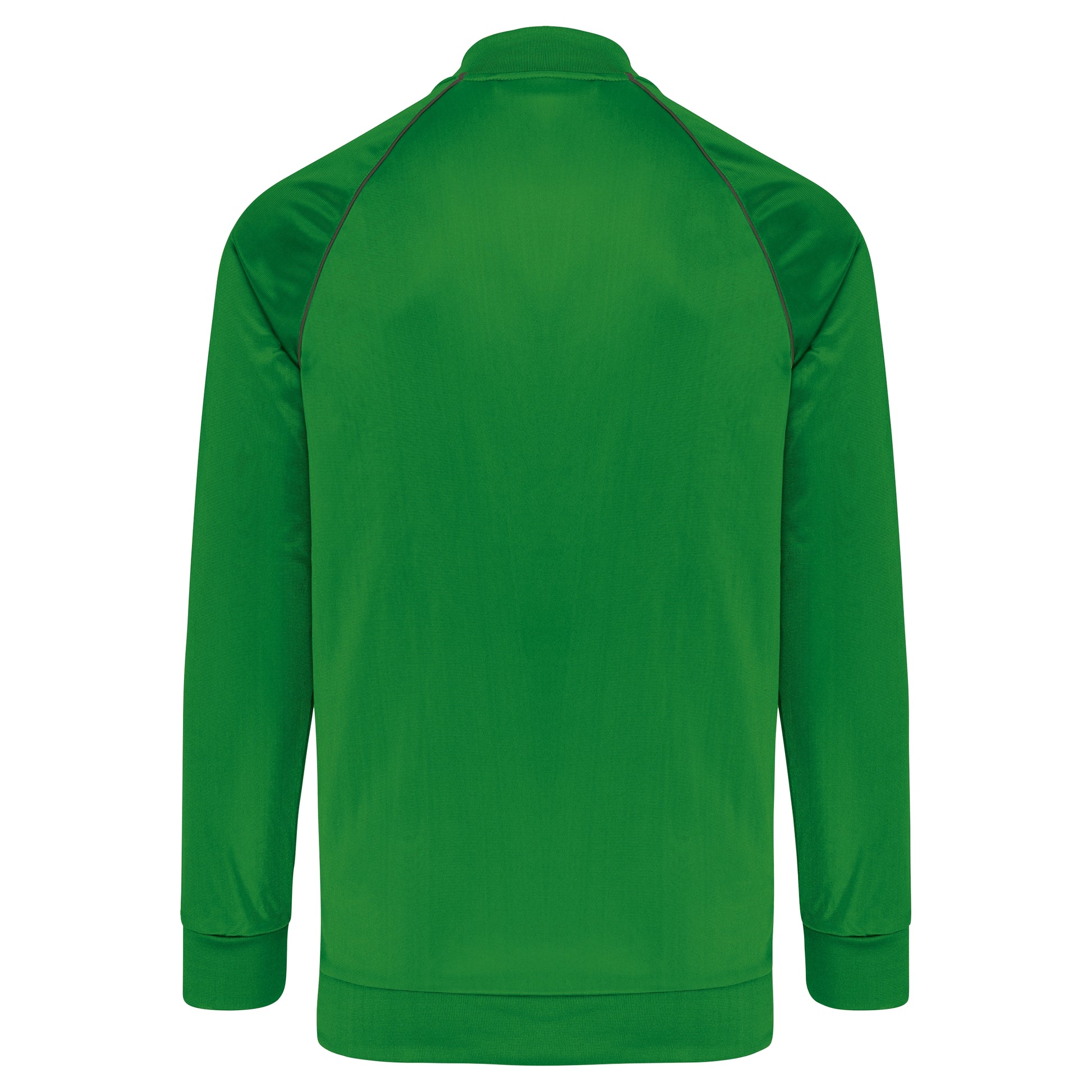 Unisex trainingsjas met rits en biesje