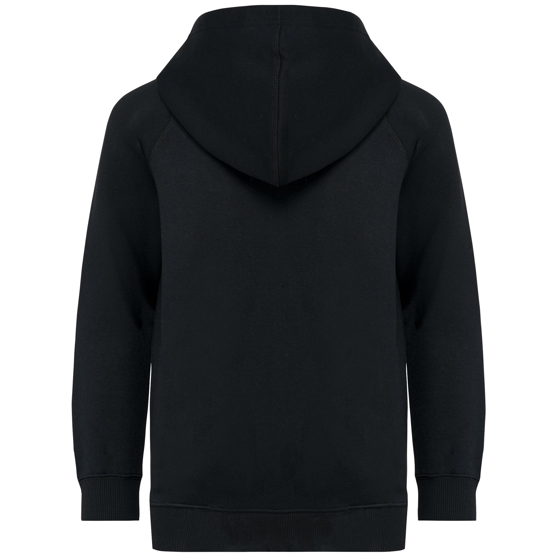 Kids zipped fleece hoodie