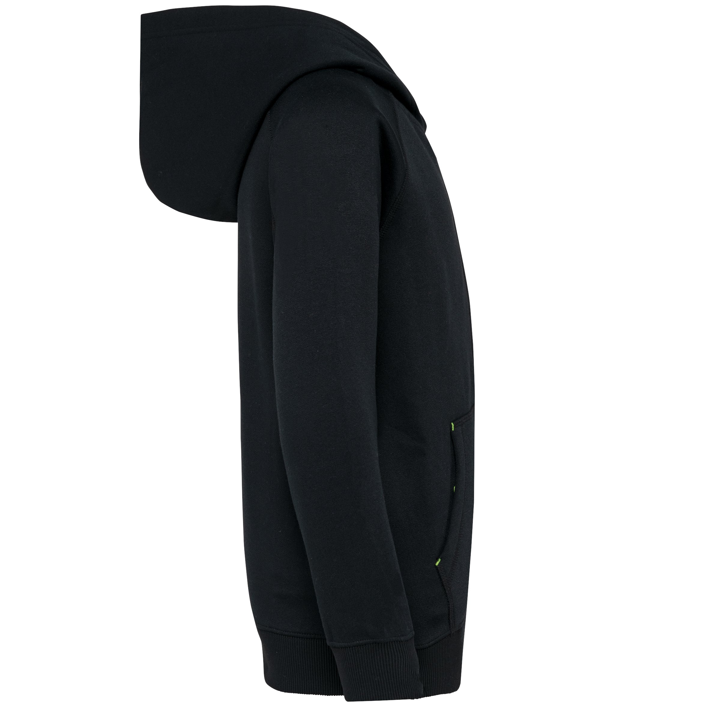 Kids zipped fleece hoodie