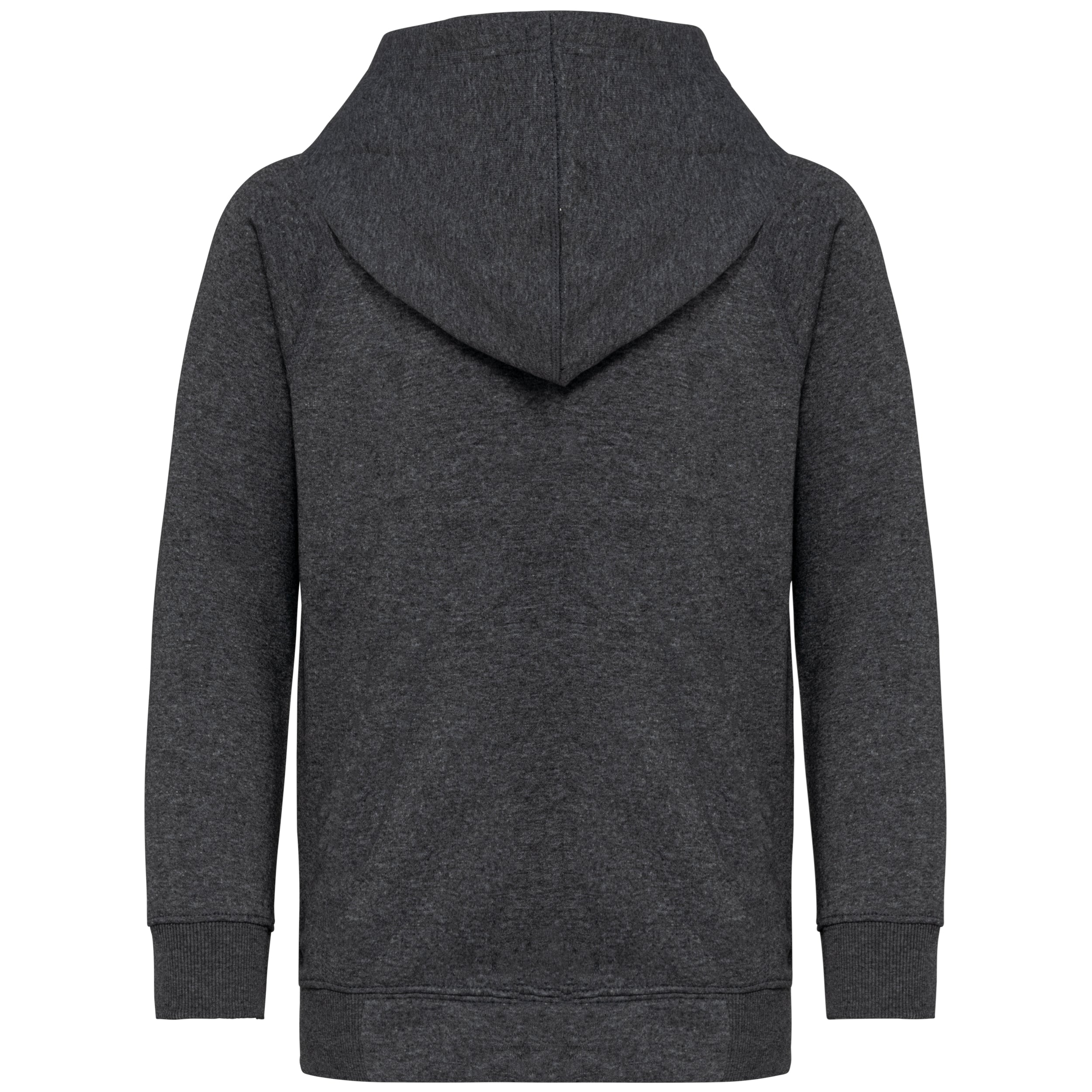 Kids zipped fleece hoodie