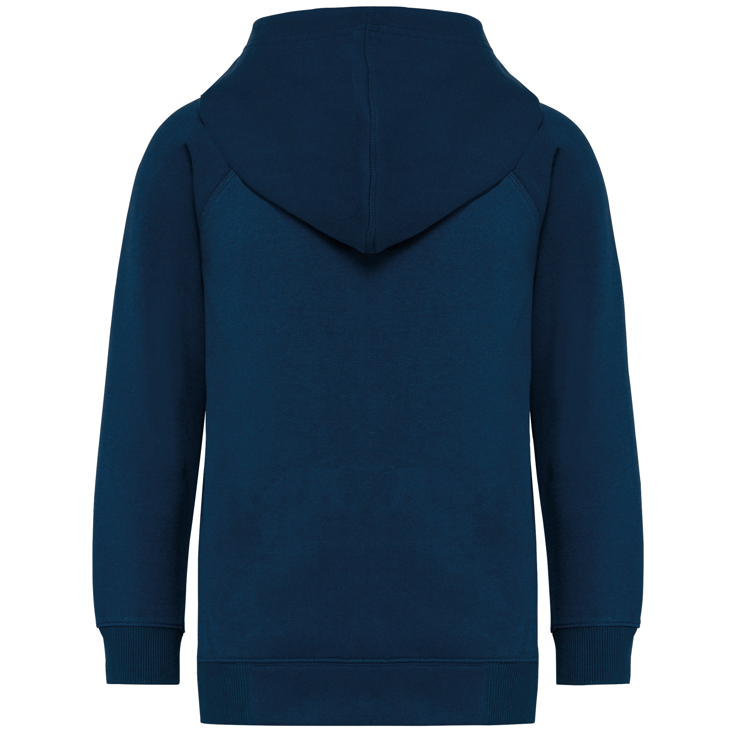 Kids zipped fleece hoodie
