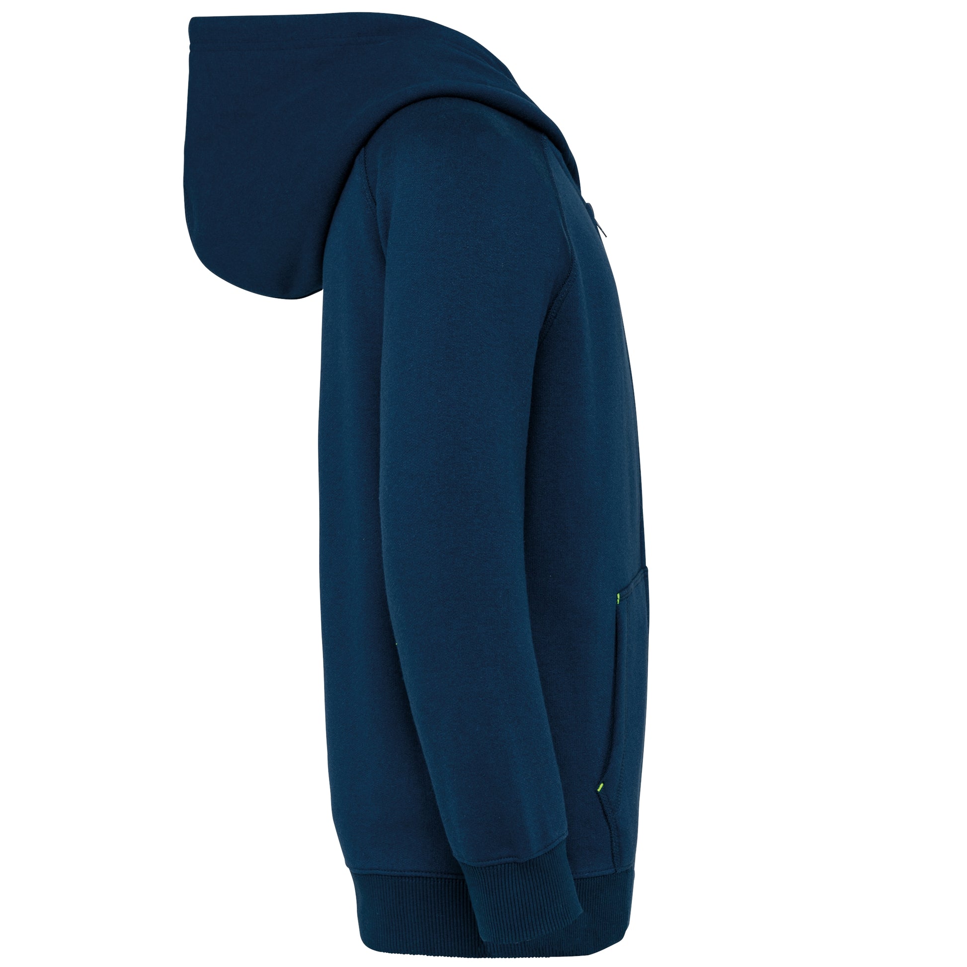 Kids zipped fleece hoodie