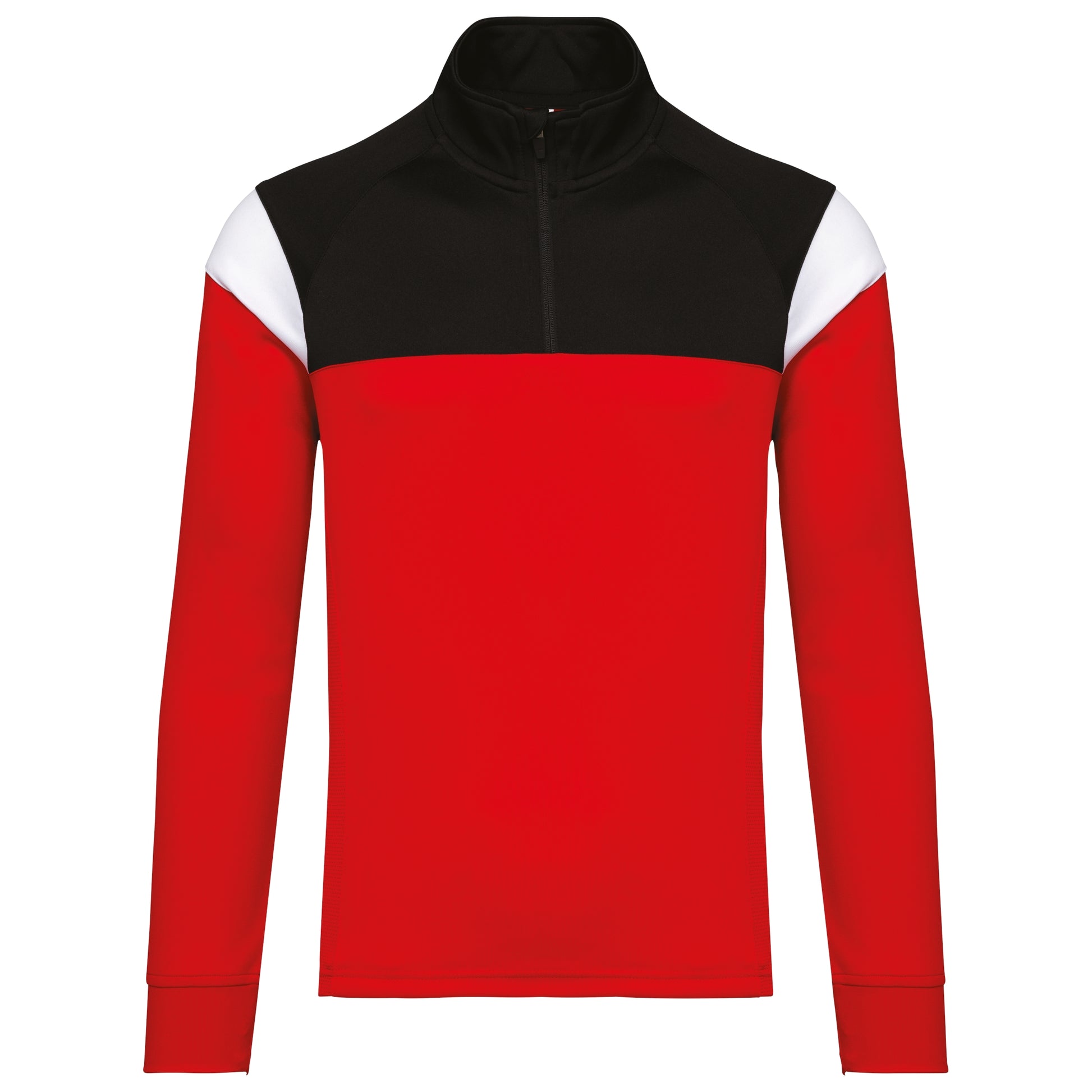Trainingssweater 1/4 rits uniseks