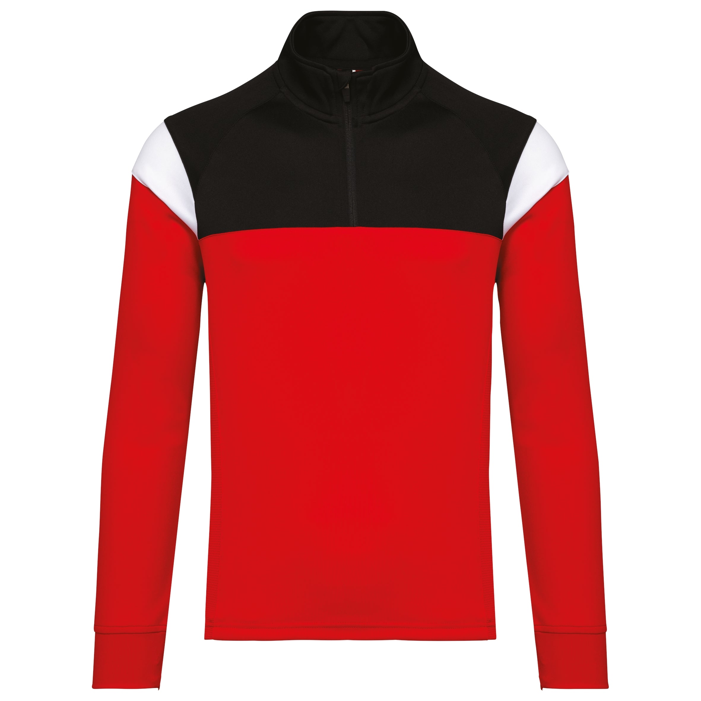 Trainingssweater 1/4 rits uniseks