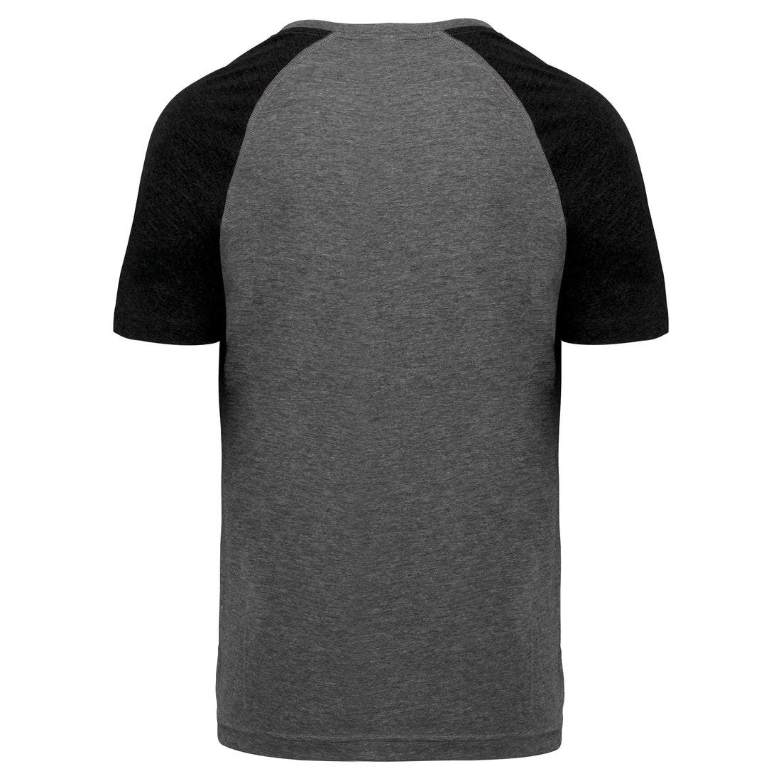 Tweekleurig sport-t-shirt met korte mouwen volwassene