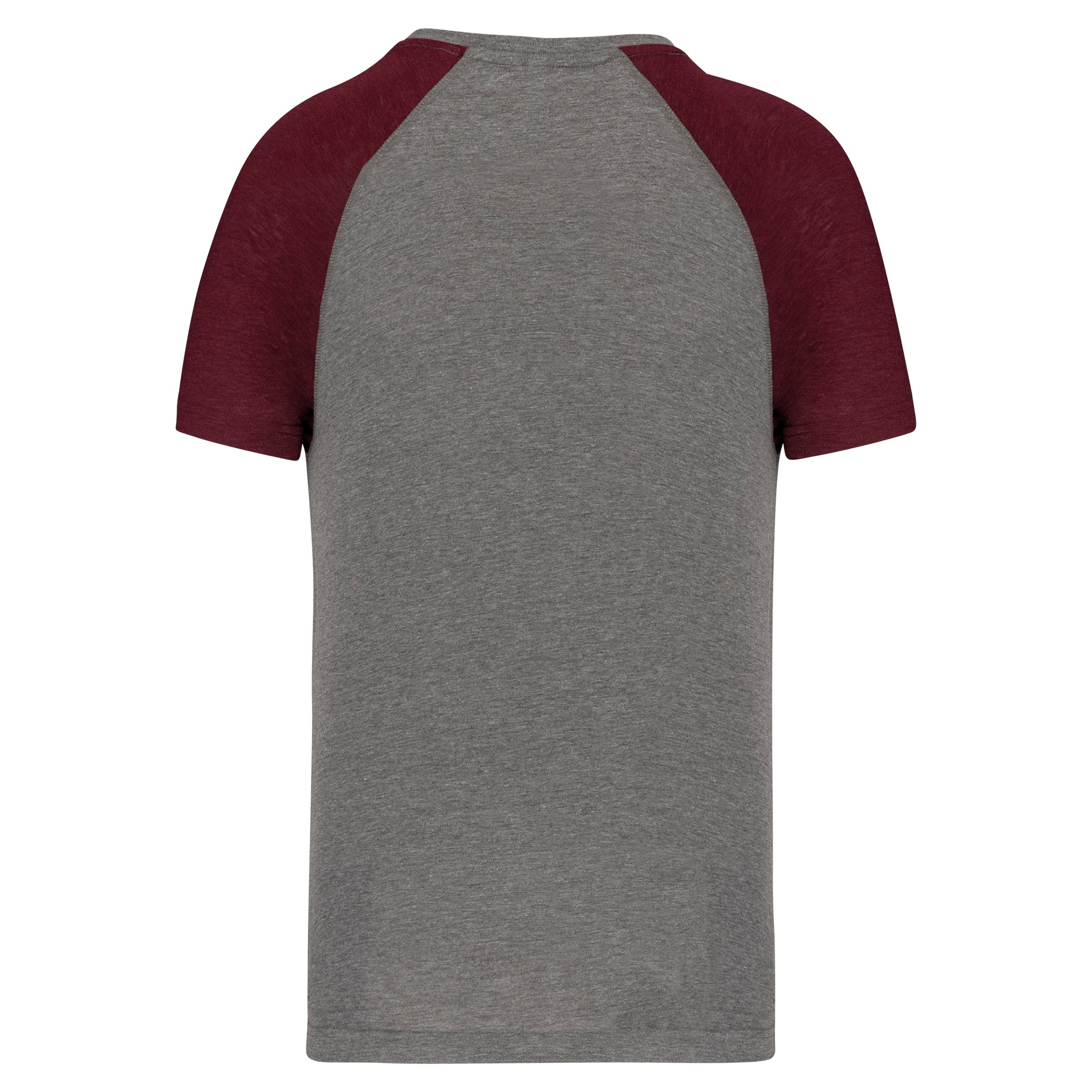 Tweekleurig sport-t-shirt met korte mouwen volwassene