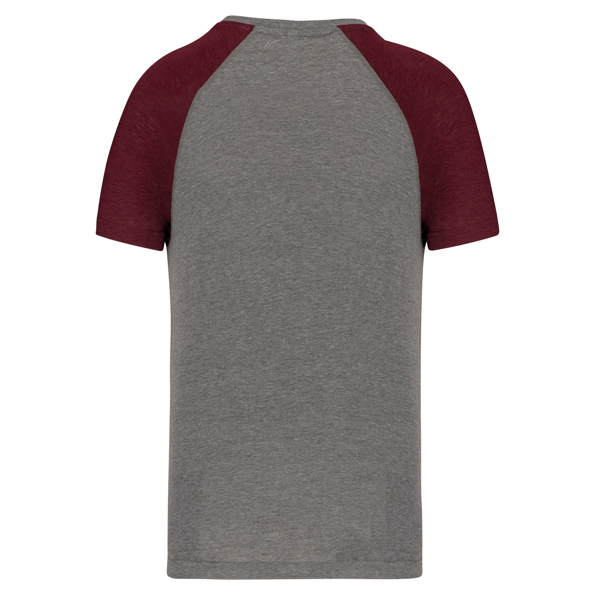 Tweekleurig sport-t-shirt met korte mouwen volwassene