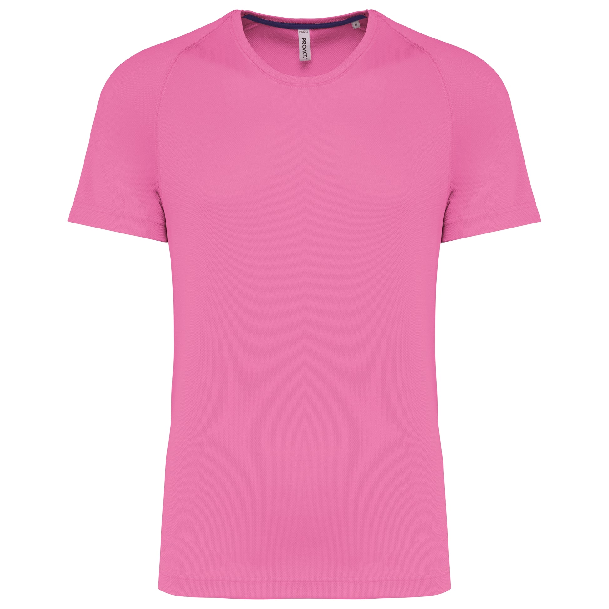 Gerecycled herensport-T-shirt met ronde hals