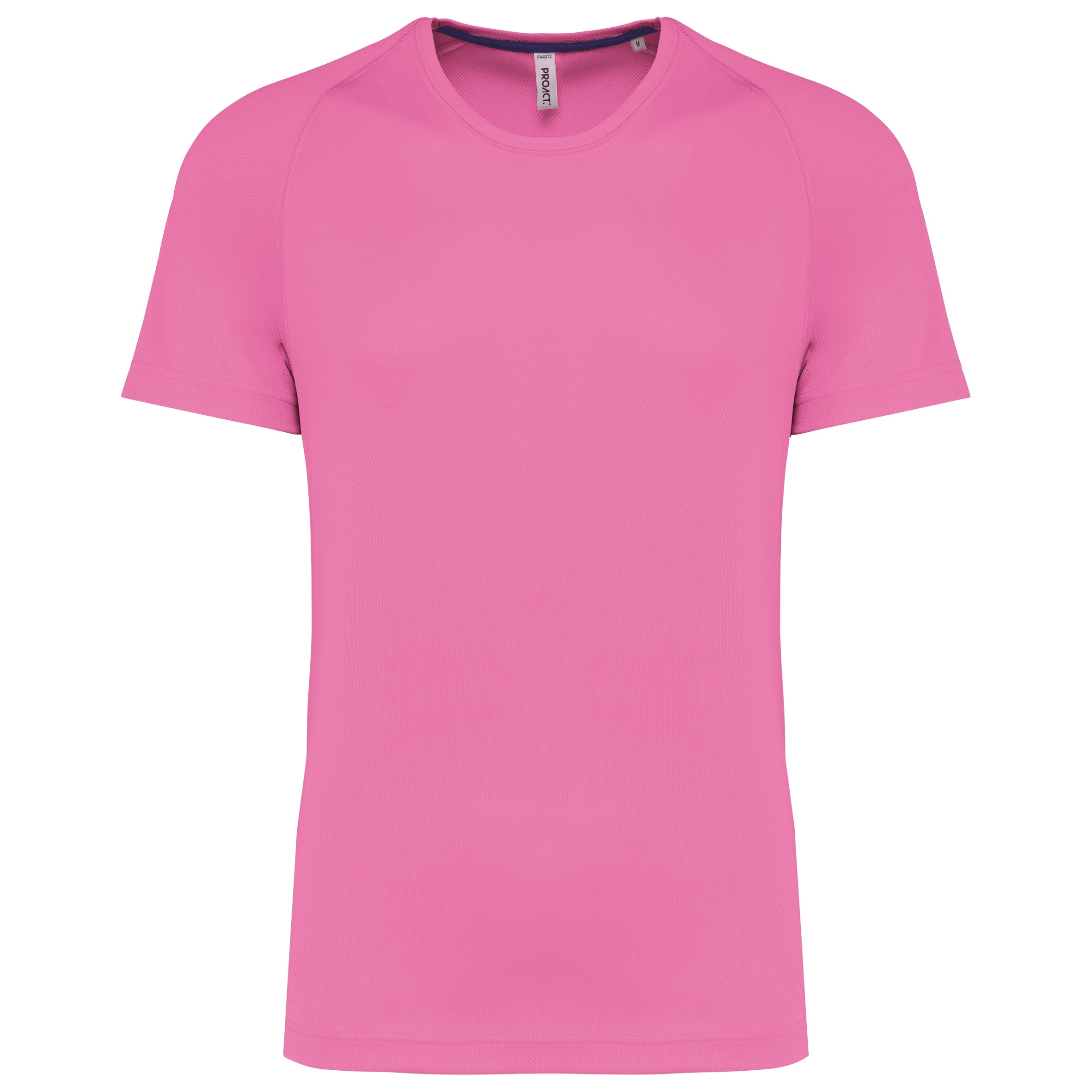 Gerecycled herensport-T-shirt met ronde hals