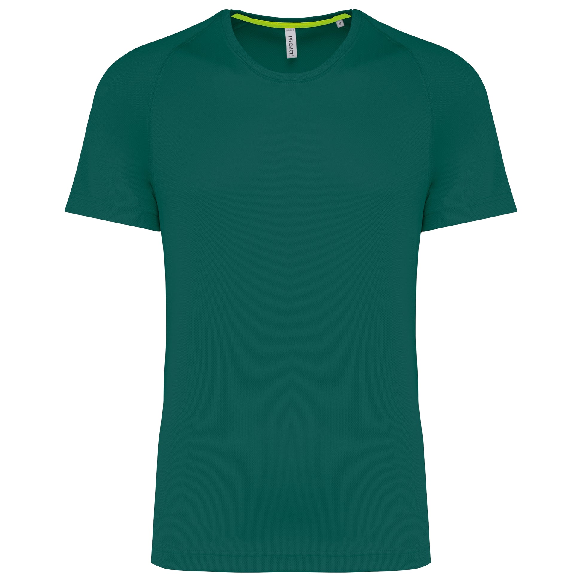 Gerecycled herensport-T-shirt met ronde hals