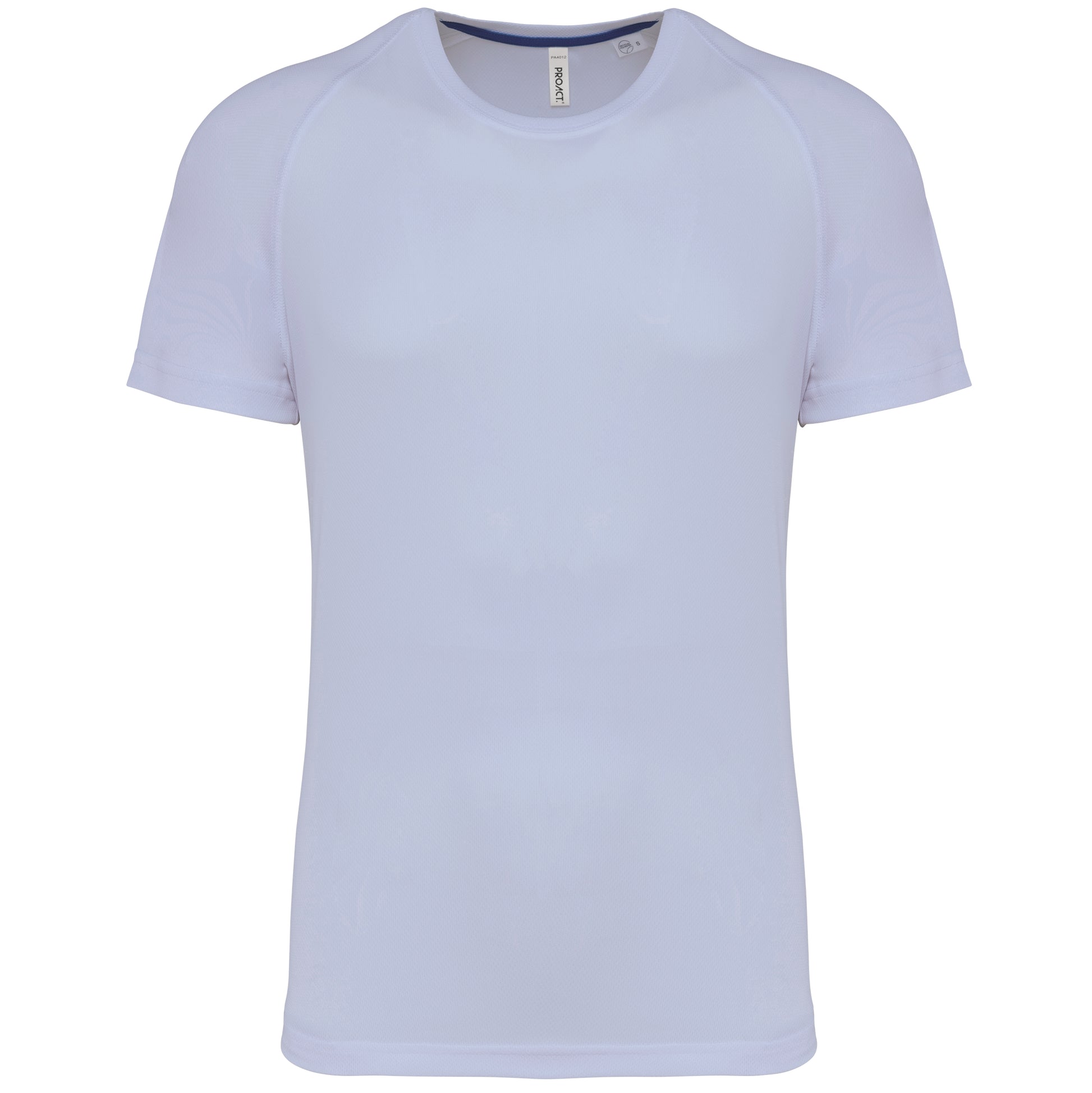 Gerecycled herensport-T-shirt met ronde hals