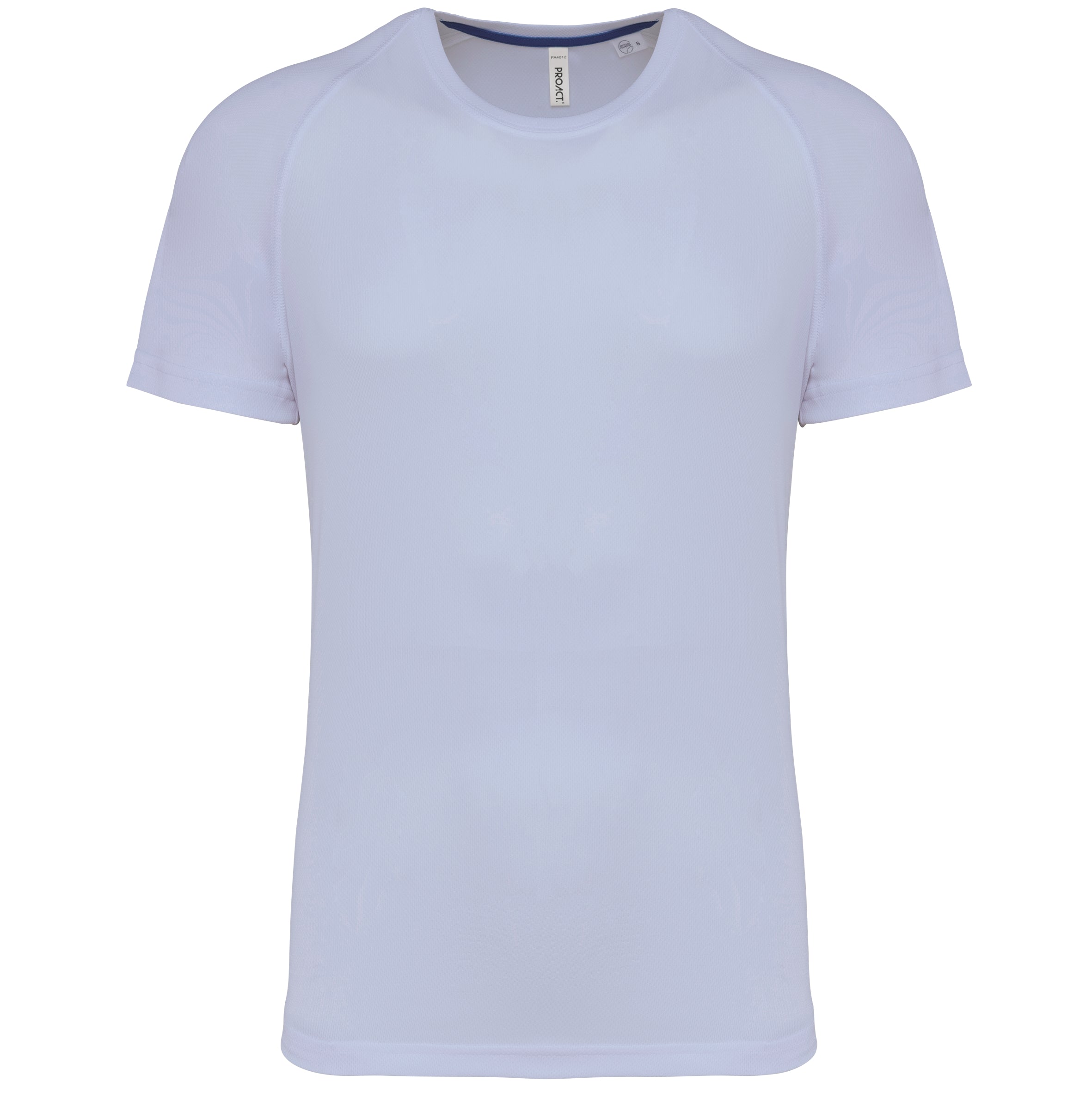 Gerecycled herensport-T-shirt met ronde hals