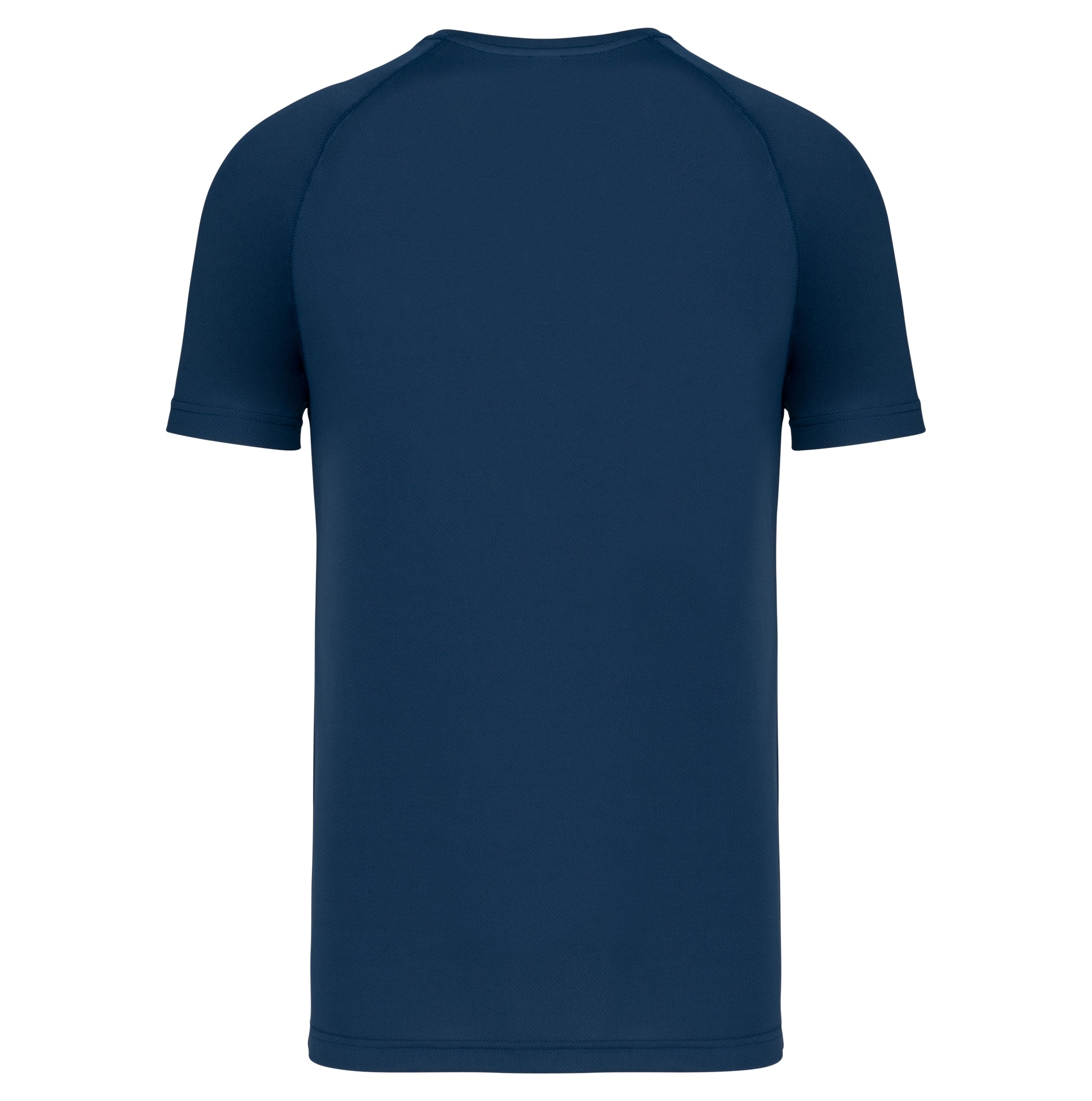 Gerecycled herensport-T-shirt met ronde hals