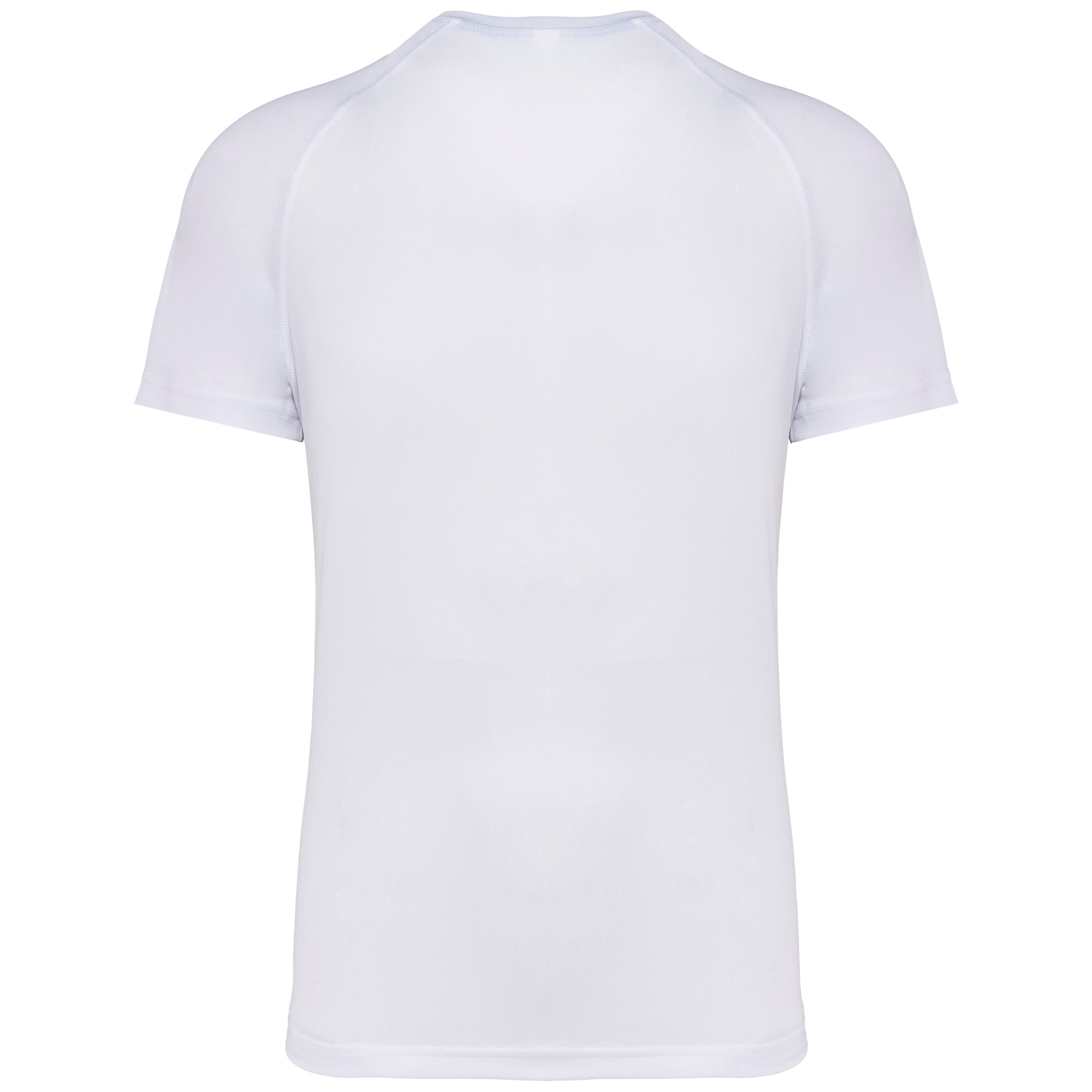Gerecycled herensport-T-shirt met ronde hals