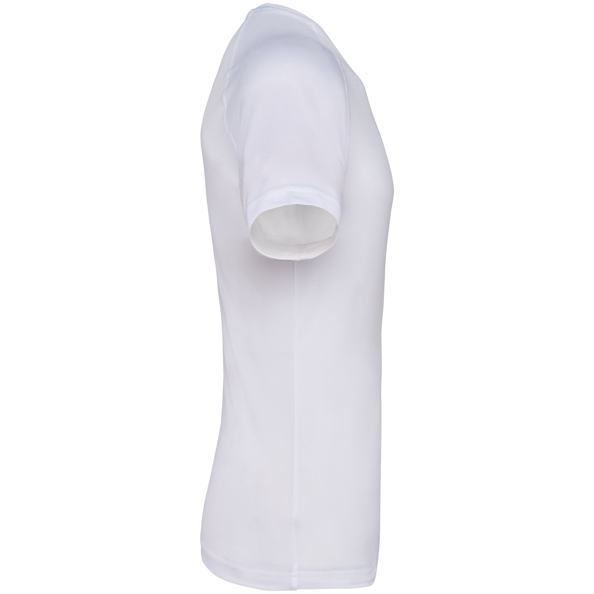 Gerecycled herensport-T-shirt met ronde hals