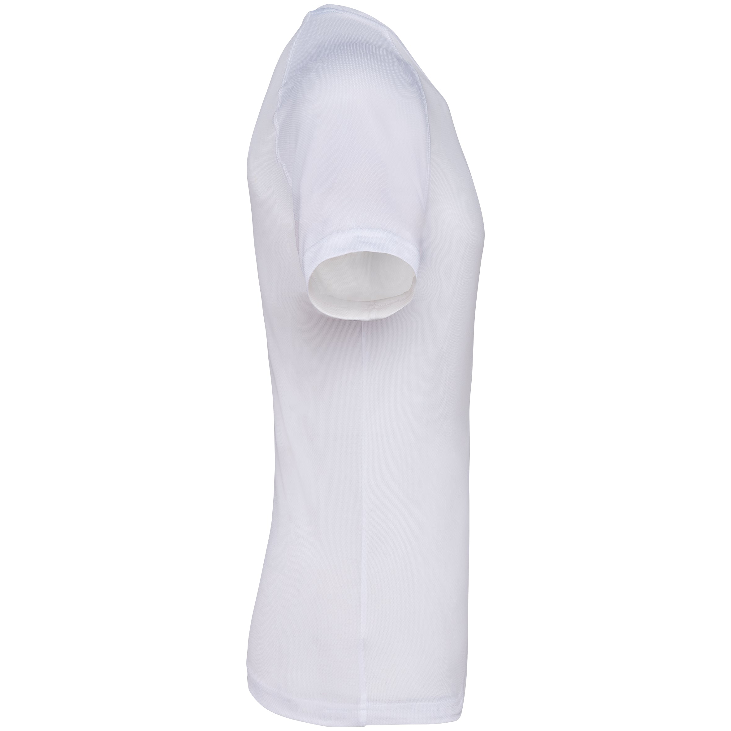 Gerecycled herensport-T-shirt met ronde hals