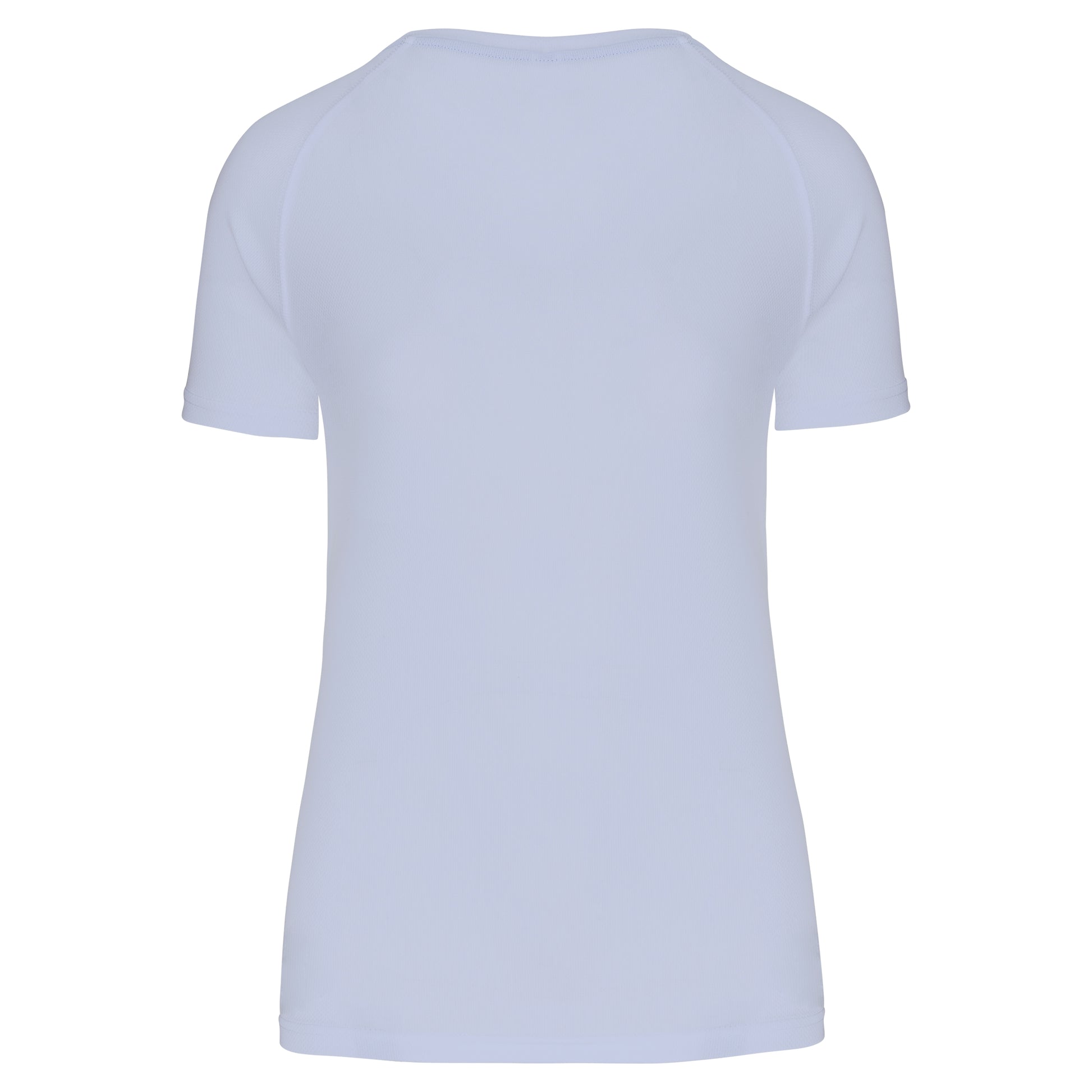 Gerecycled damessport-T-shirt met ronde hals