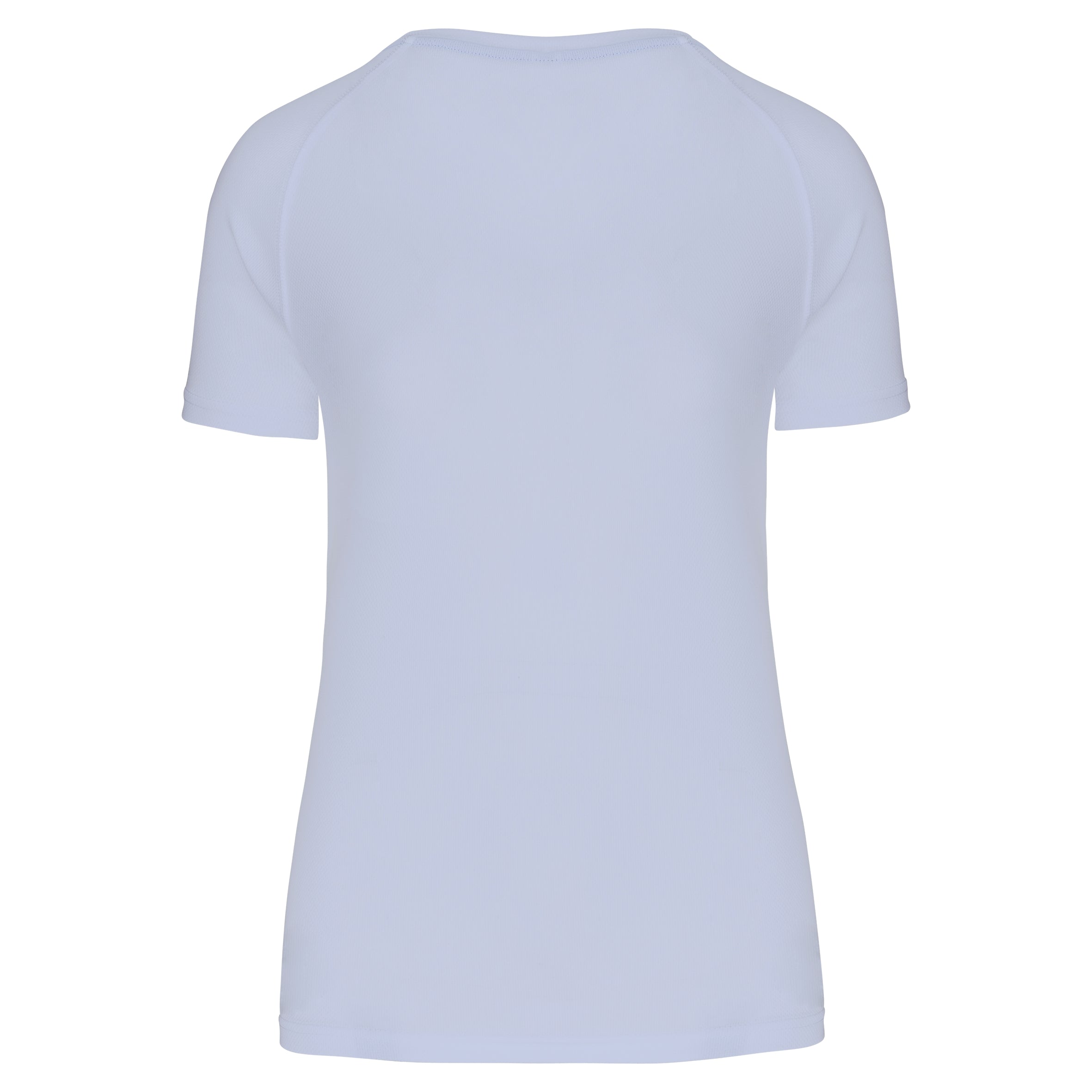 Gerecycled damessport-T-shirt met ronde hals