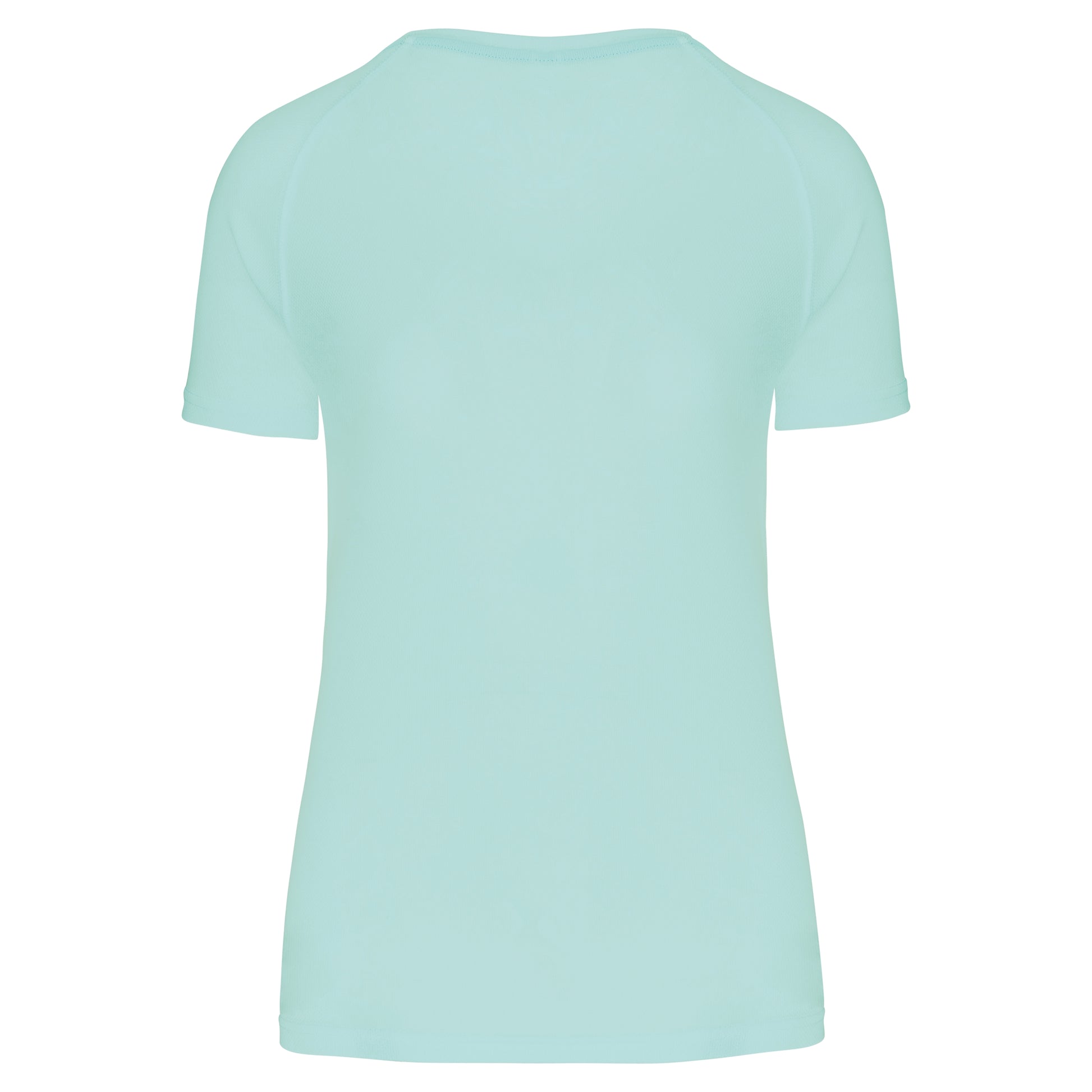 Gerecycled damessport-T-shirt met ronde hals