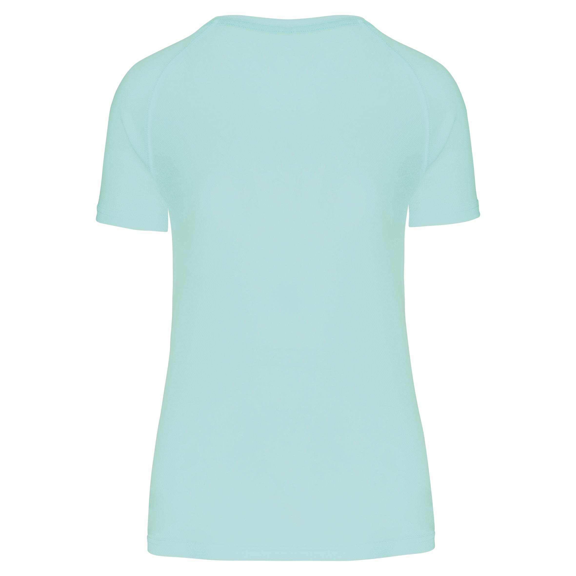 Gerecycled damessport-T-shirt met ronde hals