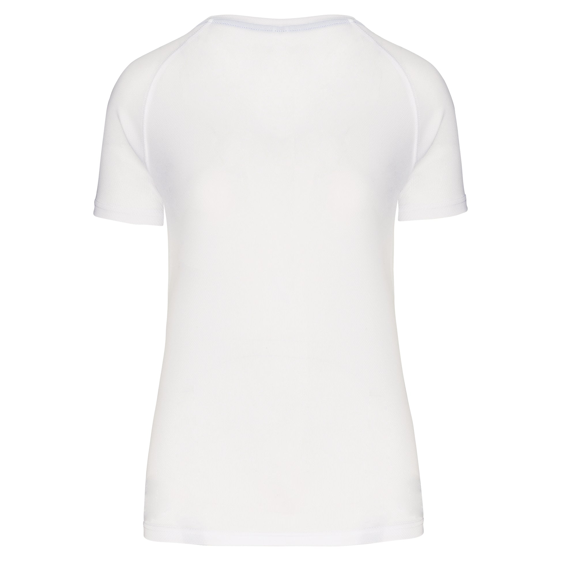 Gerecycled damessport-T-shirt met ronde hals