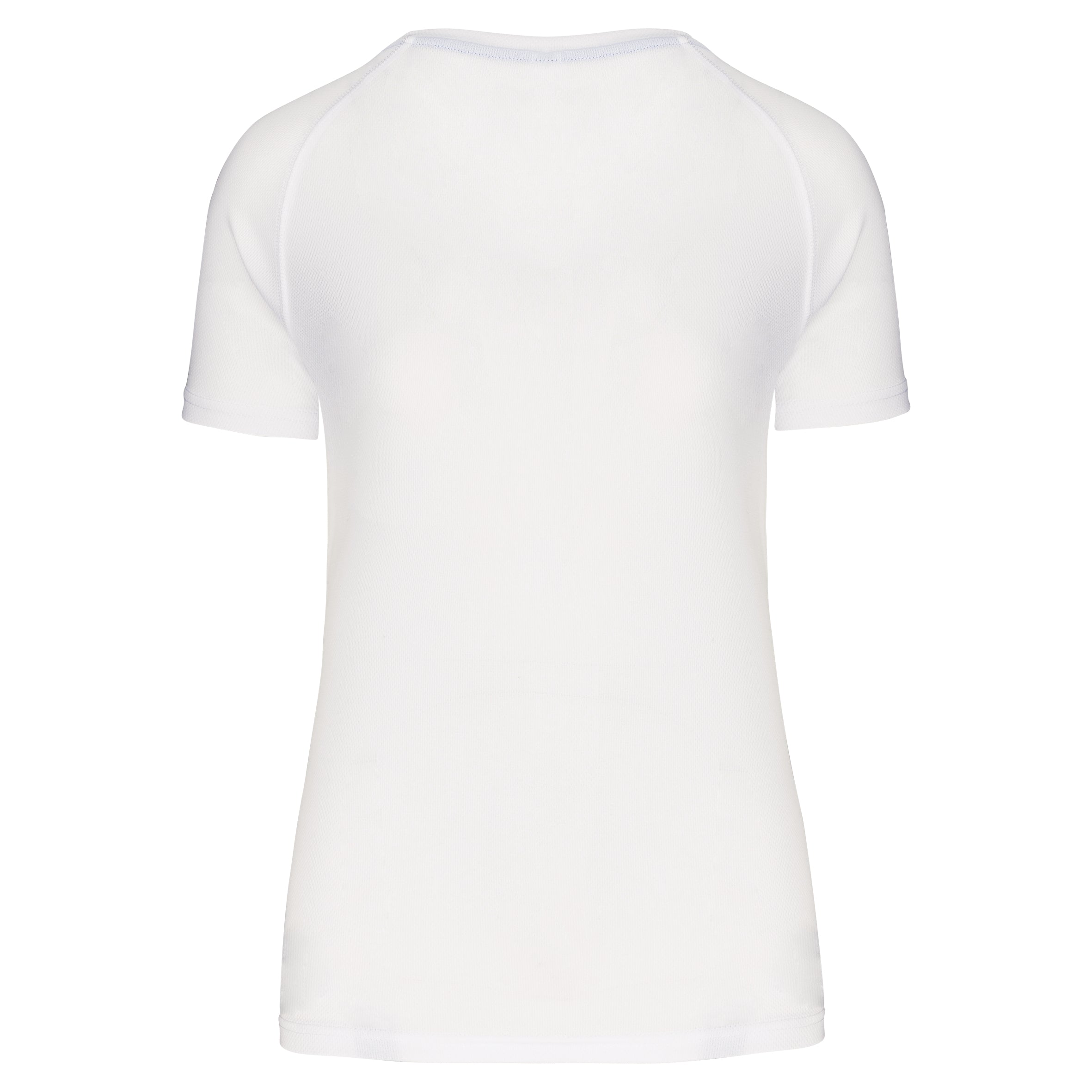 Gerecycled damessport-T-shirt met ronde hals
