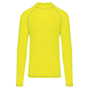 Functioneel heren-t-shirt met lange mouwen en anti-UV-bescherming
