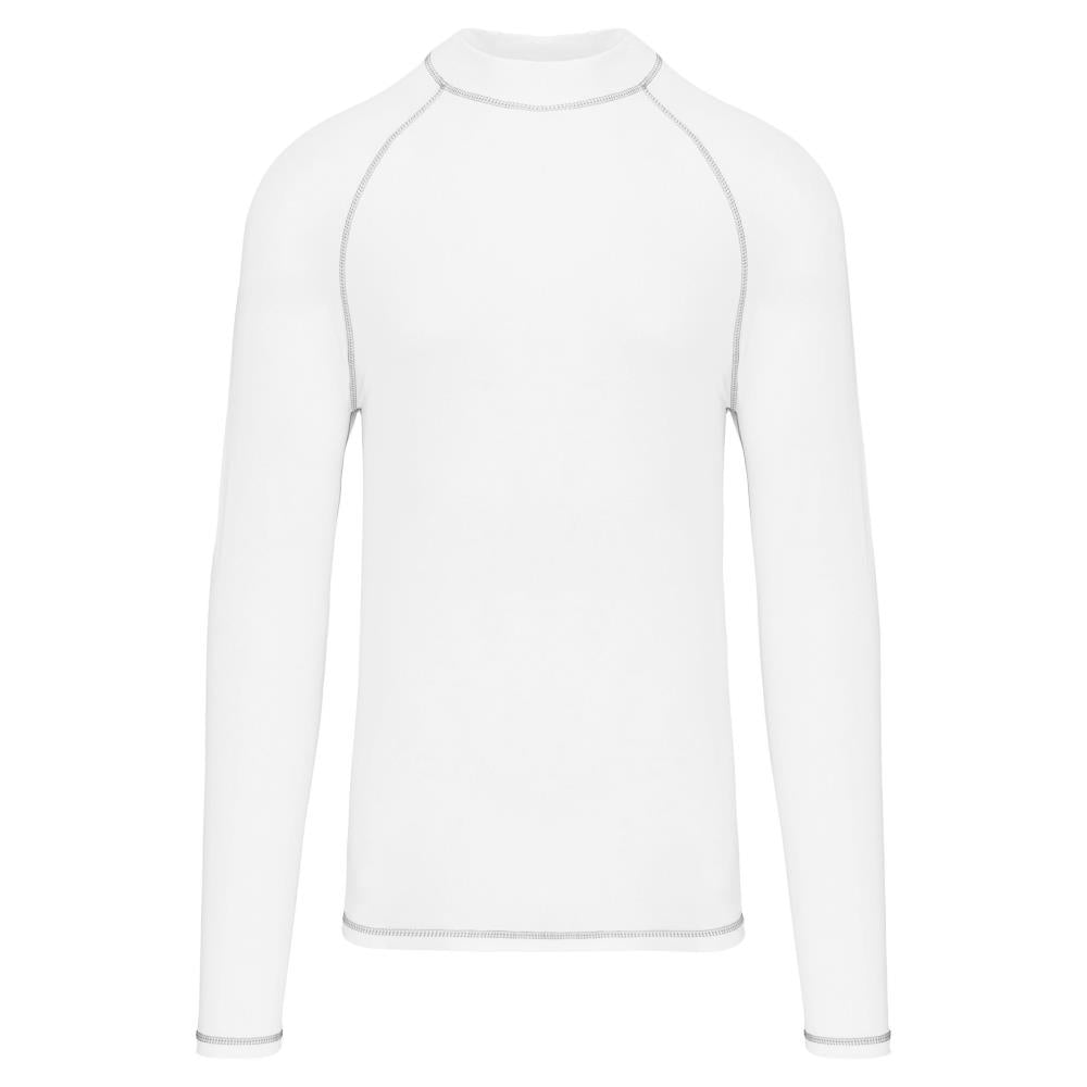 Functioneel heren-t-shirt met lange mouwen en anti-UV-bescherming
