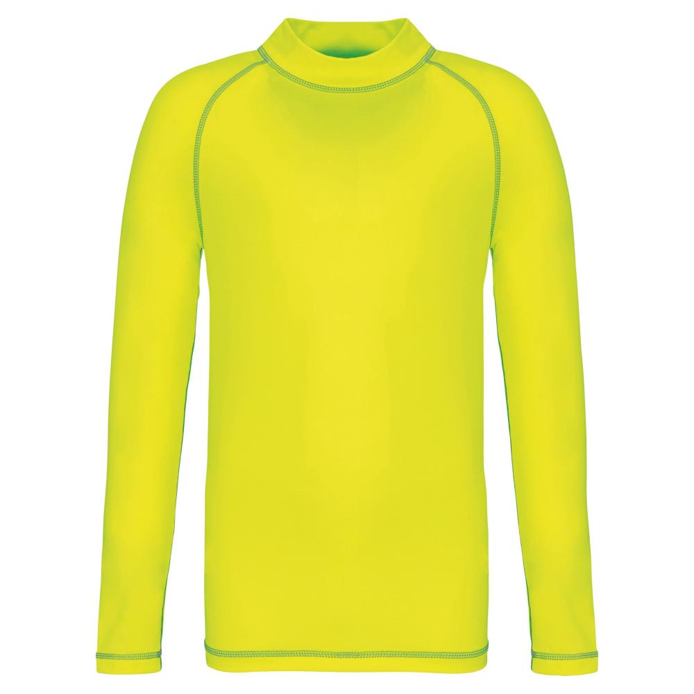 Technisch kinder-T-shirt met lange mouwen en anti-UV-bescherming